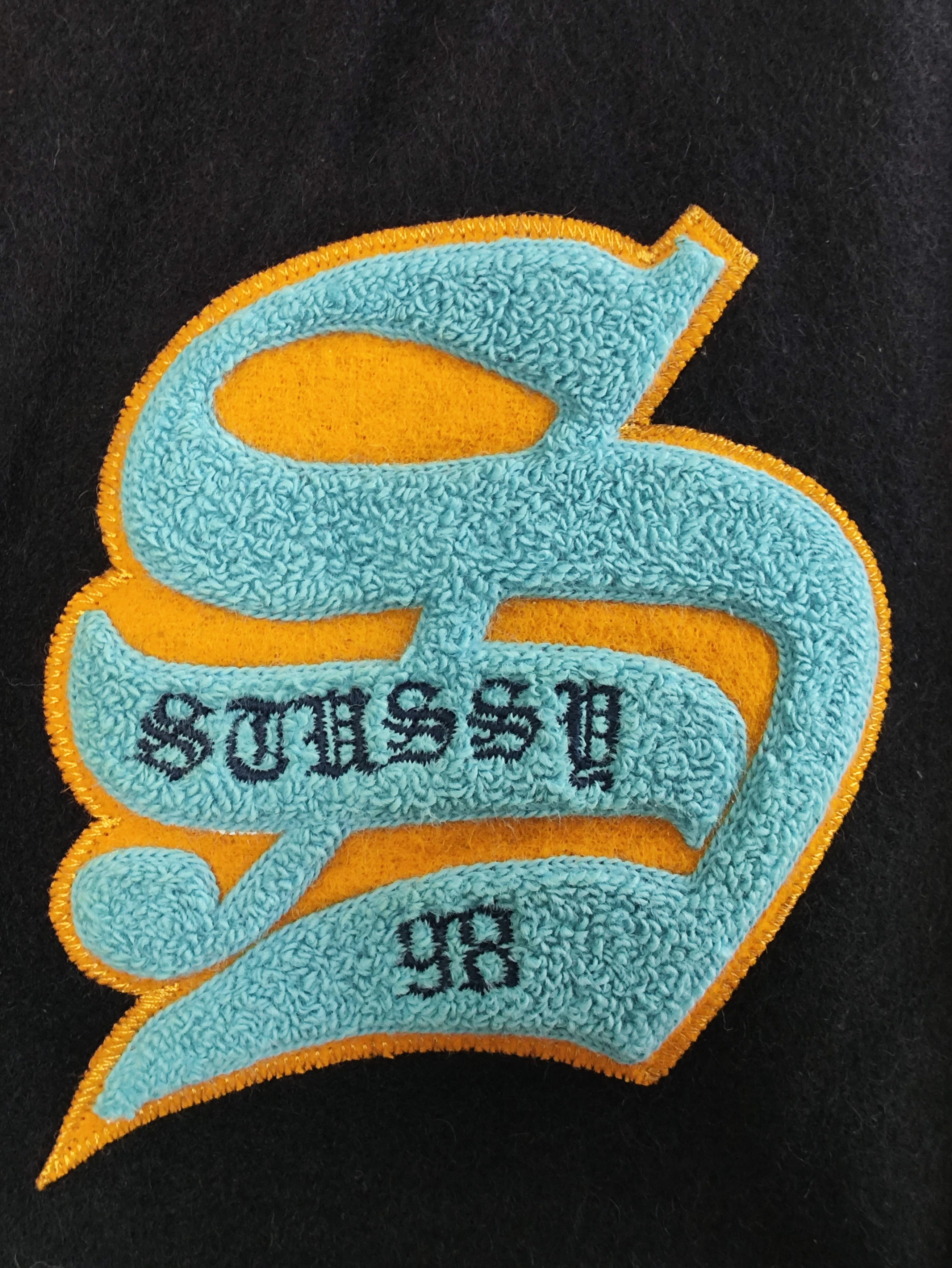 Stussy Stussy Vintage Big 4 Varsity Jacket Size US M / EU 48-50 / 2 - 5 Thumbnail