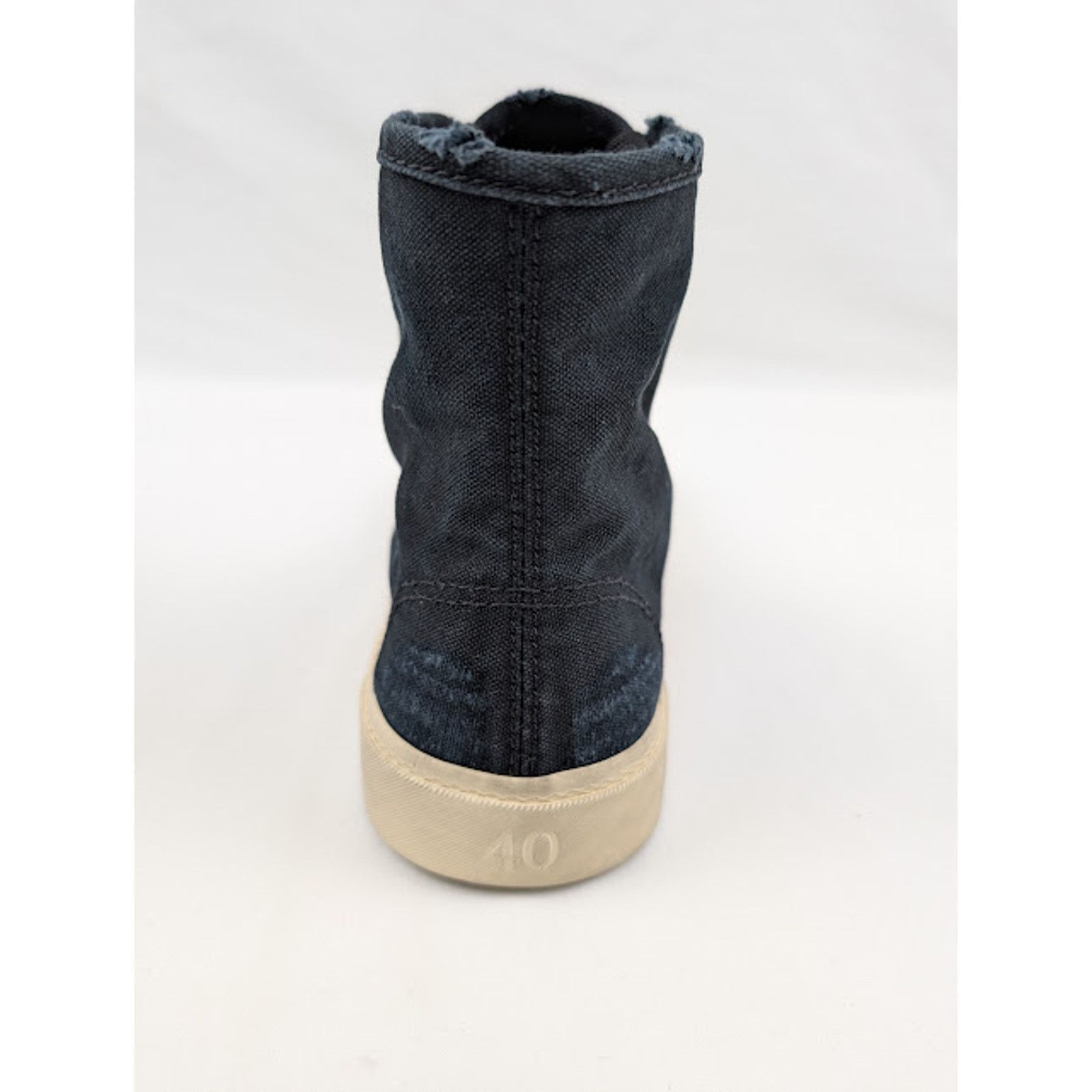 Balenciaga o1rshd1 Q:2 / Paris High-Top Sneakers in Black/White Size US 13 / EU 46 - 5 Thumbnail