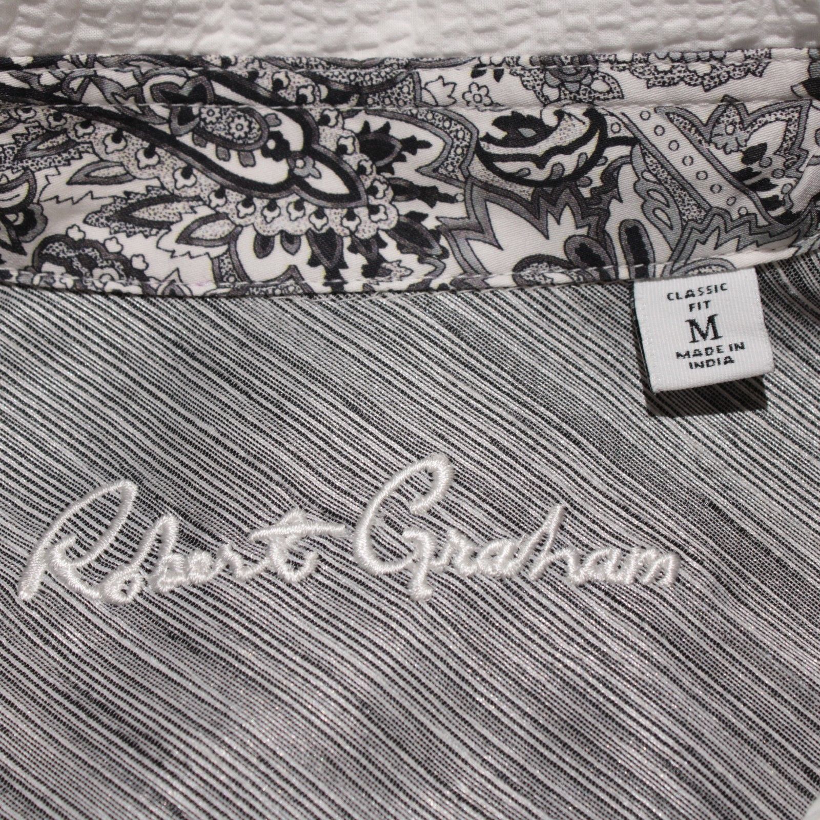 Robert Graham Robert Graham New with tags Shirt Size M US In White Size US M / EU 48-50 / 2 - 3 Thumbnail