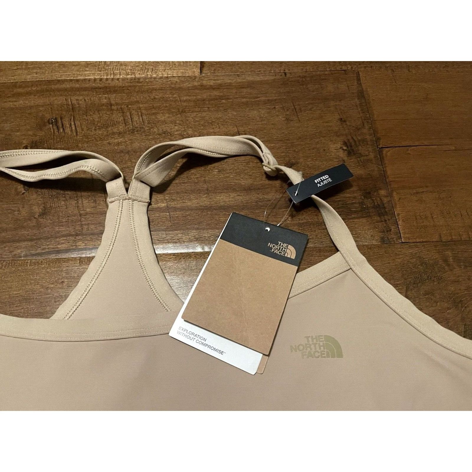 The North Face VINTAGE The North Face Arque Hike Dress Active Khaki Stone Fitted - Women's 3X New! Size XXL / US 16-18 / IT 52-54 - 2 Thumbnail