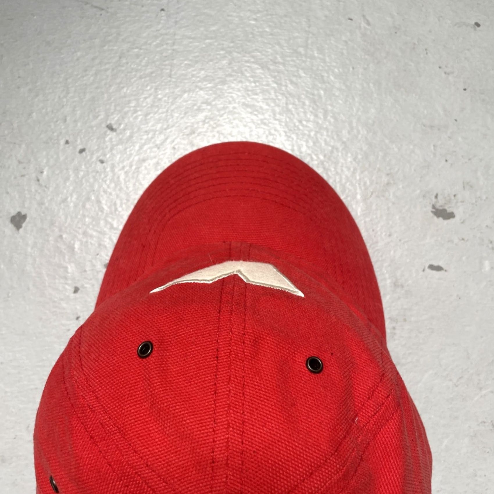 Vans VINTAGE Vans Skateboarding Canvas Baseball Dad Cap OS Adjustable Red 90s Y2K Unisex Adults One Size Cap Mens Womens Boys Girls Size ONE SIZE - 5 Thumbnail