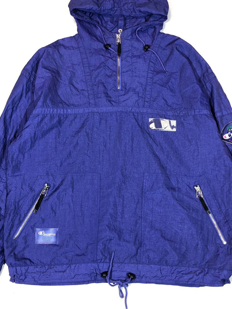 Champion Champion Vintage 80s Snowboarding Anorak High Tech Size US XL / EU 56 / 4 - 4 Thumbnail