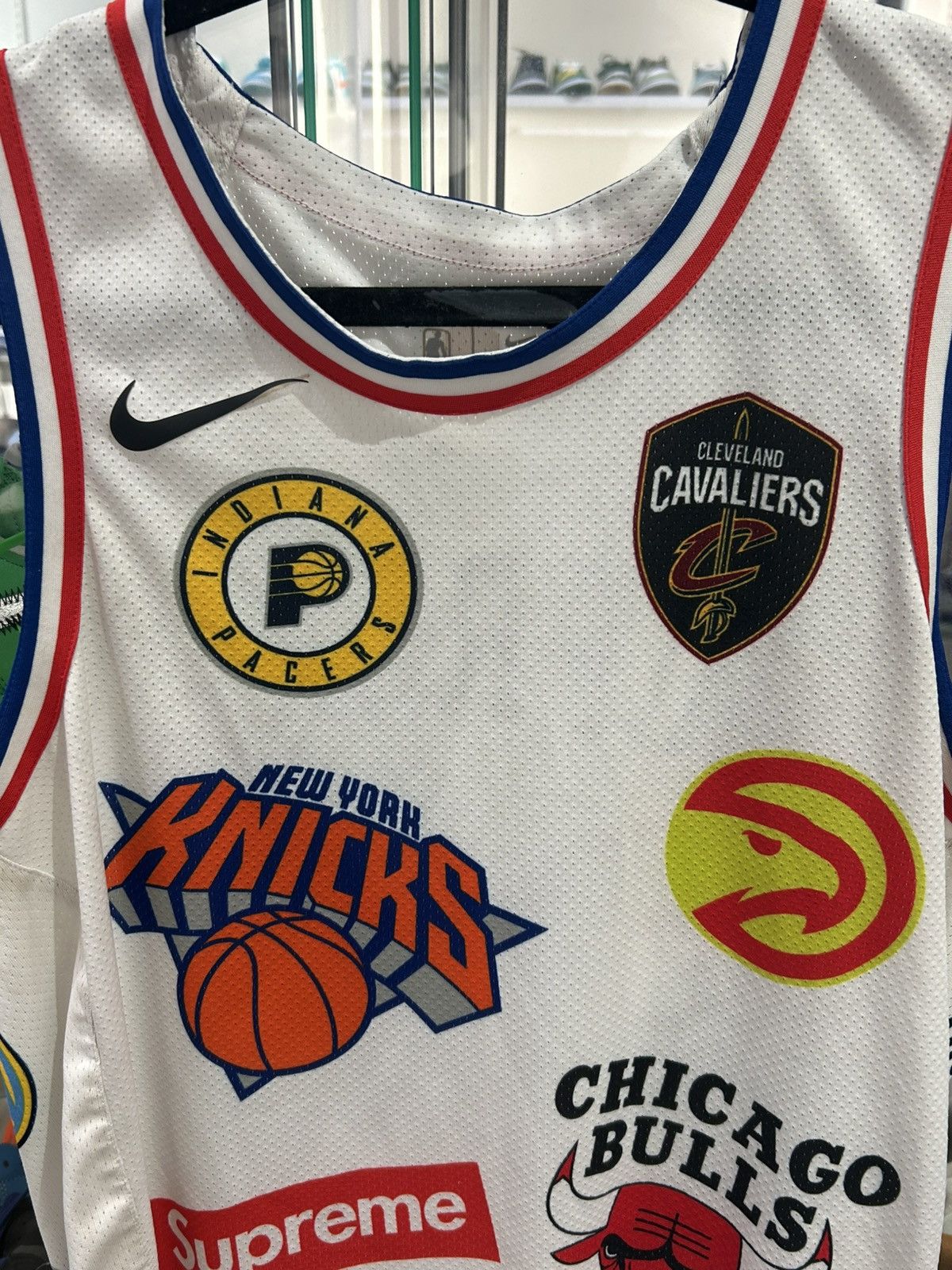 NBA × Supreme Supreme NBA team jersey white Size US M / EU 48-50 / 2 - 2 Thumbnail