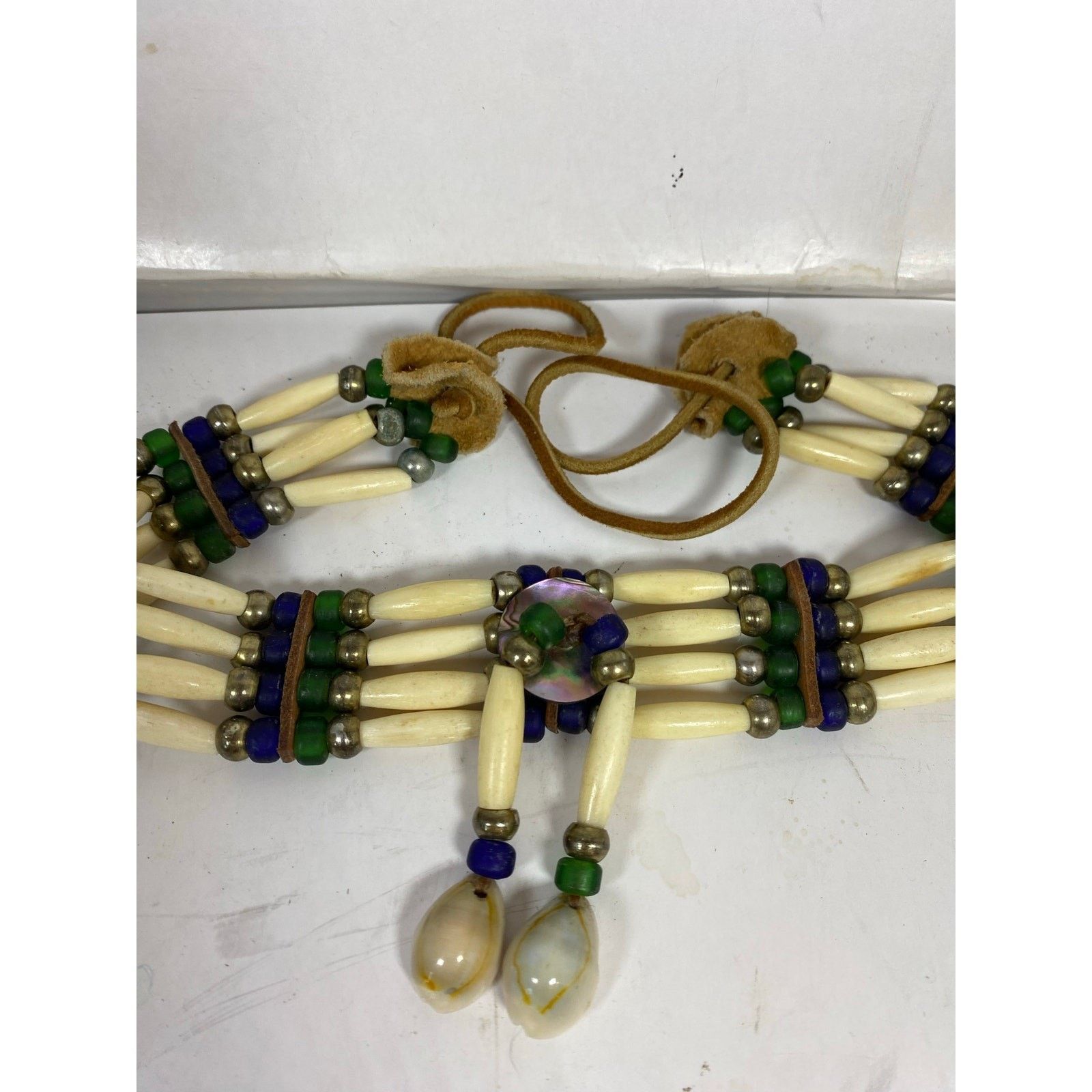 Other Native American Bone Choker Size ONE SIZE - 1 Thumbnail