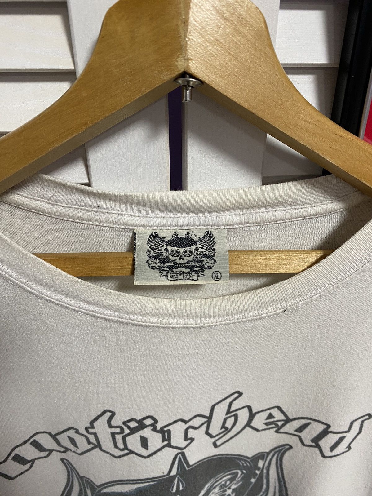 Band Tees Vintage T-shirt Tee Motörhead England Band Logo Rock Skull Size US M / EU 48-50 / 2 - 5 Thumbnail