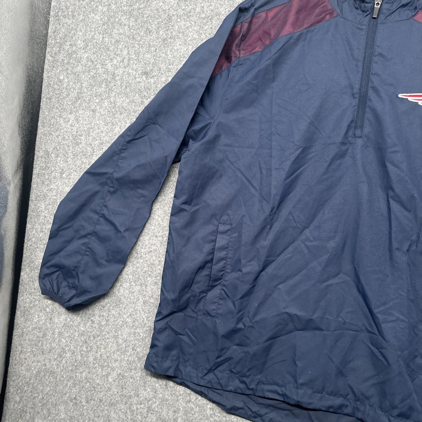 NFL New England Patriots Football NFL Pullover Jacket Large Size ONE SIZE - 4 Thumbnail