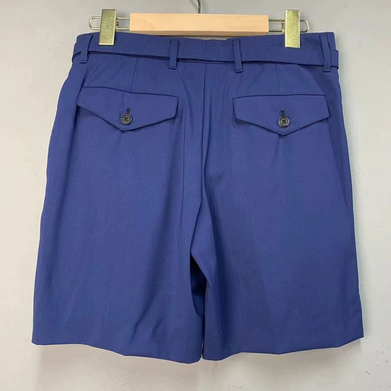 Prada Prada Blue casual shorts with belt 2503-Nextarrow Size US 38 / EU 54 - 2 Thumbnail