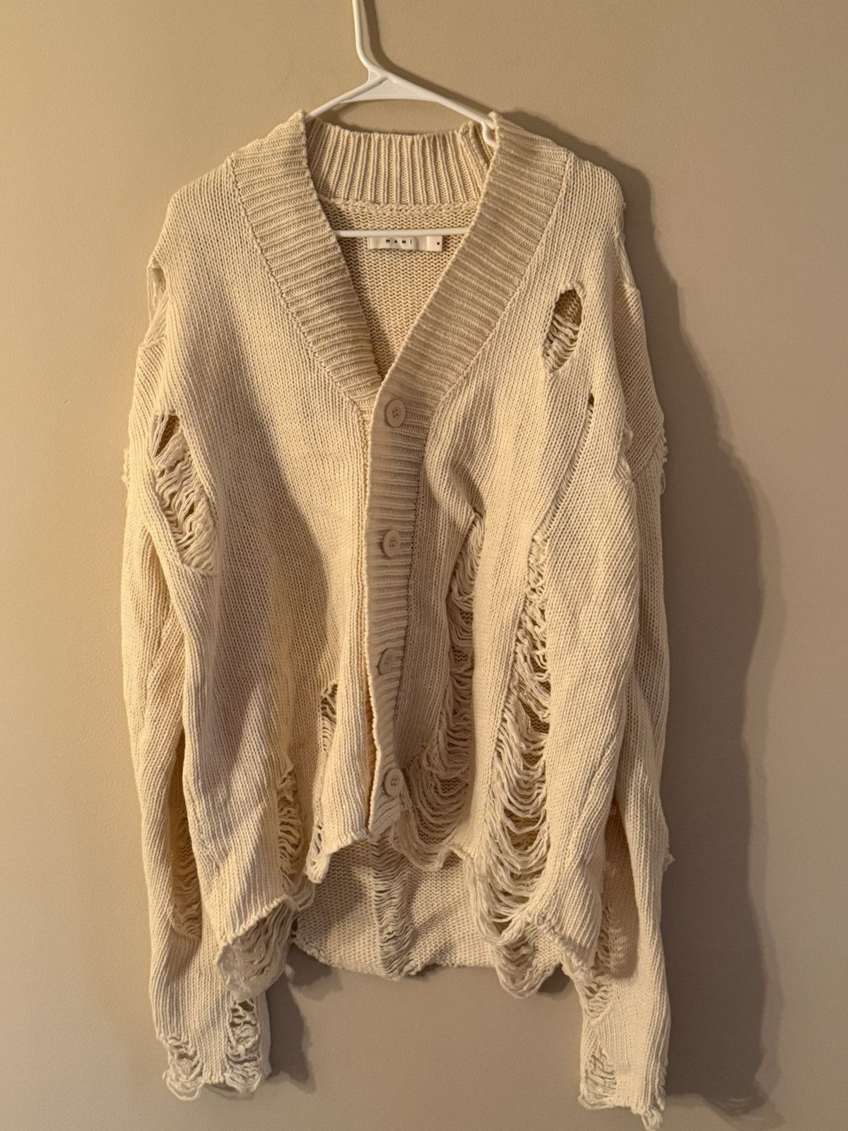MNML MNML Distressed cardigan Size US M / EU 48-50 / 2 - 1 Thumbnail