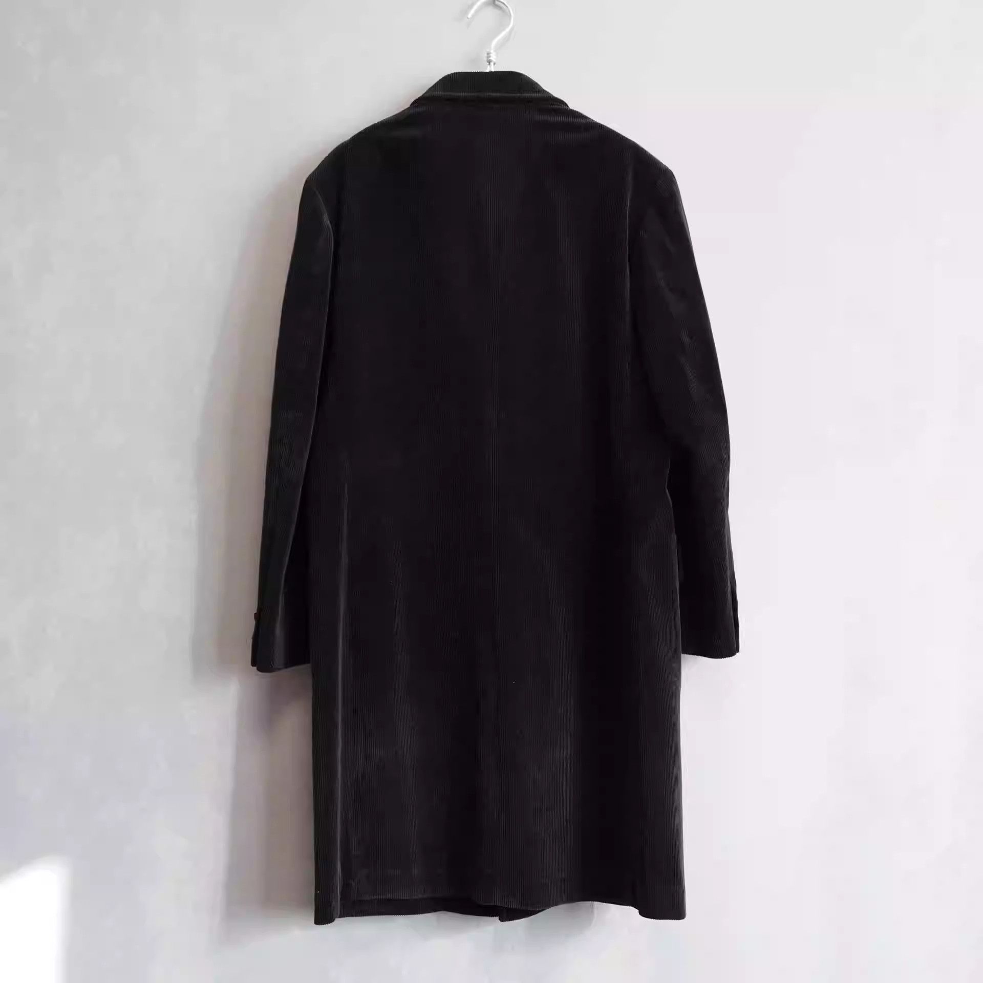 Yohji Yamamoto Yohji Yamamoto 03AW Cracked Agate Corduroy Long Jacket Size US L / EU 52-54 / 3 - 2 Thumbnail