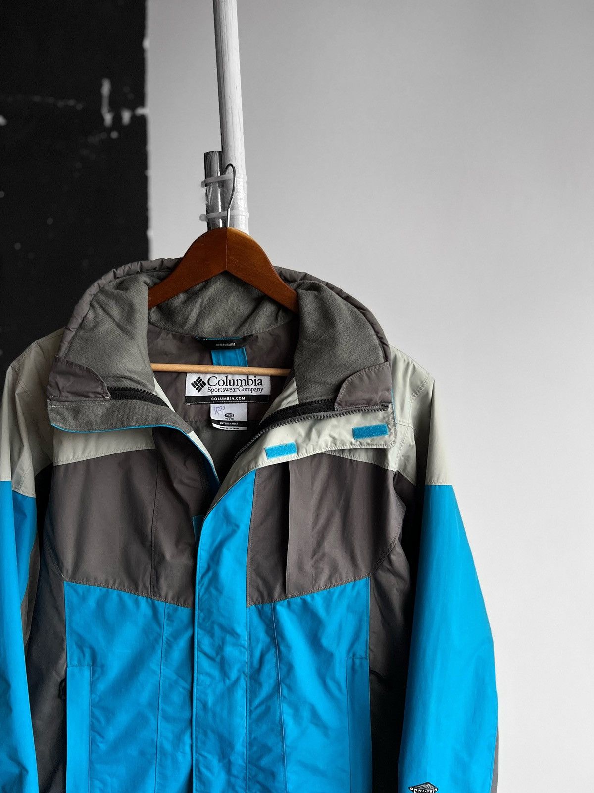 Columbia Columbia Omni-Tech Youth Full Zip Hooded Jacket Waterproof Size US XS / EU 42 / 0 - 2 Thumbnail