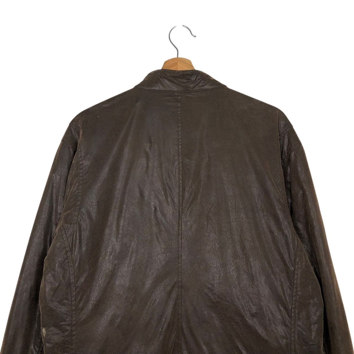 Japanese Brand 🔥VINTAGE LEATHER JACKET MONTEVISO ITALY ISSEY MIYAKE Size US M / EU 48-50 / 2 - 11 Thumbnail