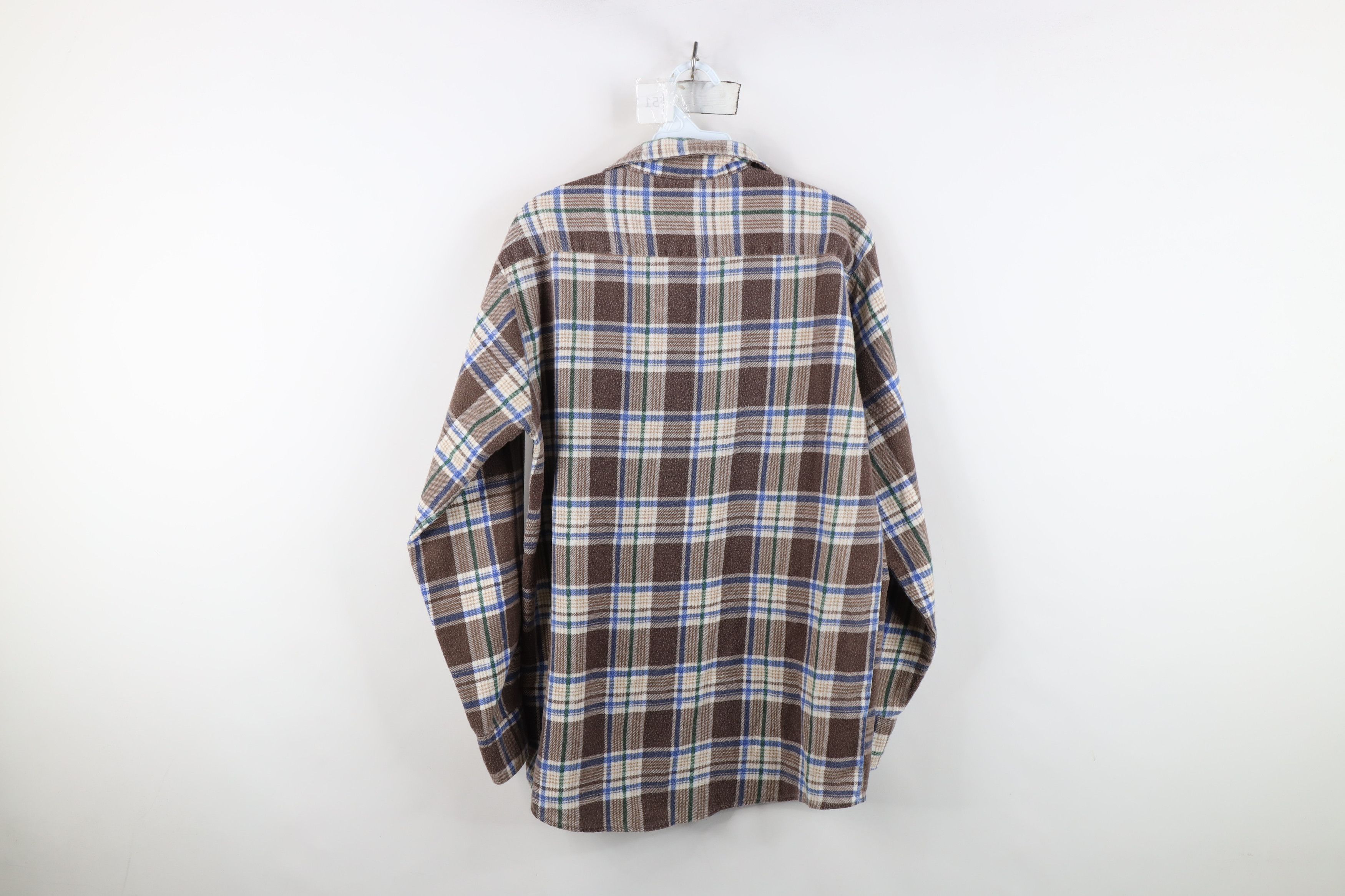 Vintage Vintage 60s 70s Streetwear Collared Button Shirt Plaid Size US M / EU 48-50 / 2 - 9 Thumbnail