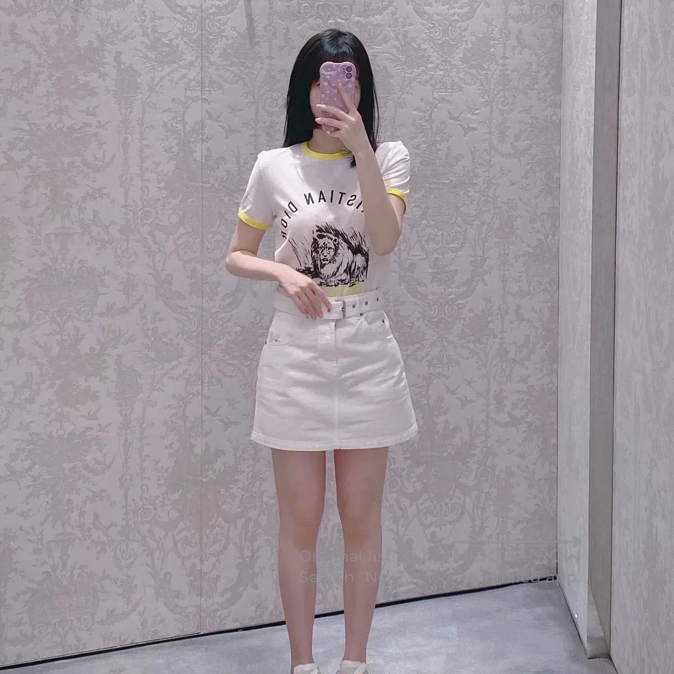 Dior Dior Lion Letter Print Short Sleeve T. Size US M / EU 48-50 / 2 - 8 Thumbnail