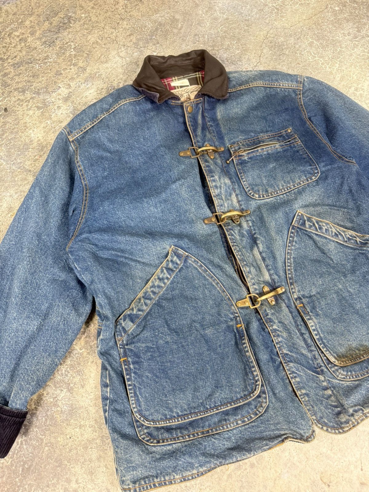 Japanese Brand × Vintage VINTAGE FIREFIGHTER JACKET Size US L / EU 52-54 / 3 - 2 Thumbnail