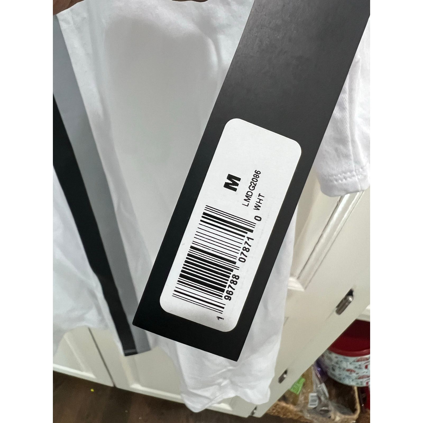 Karl Lagerfeld Karl Lagerfeld Paris T-Shirt Men’s M White Vertical Stripe Size US M / EU 48-50 / 2 - 6 Thumbnail
