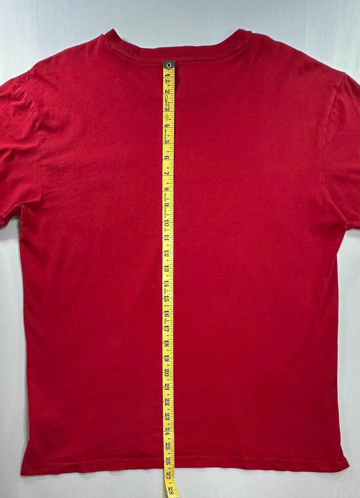 Polo Ralph Lauren Polo Ralph Lauren 100% Cotton Pocketed T-Shirt Red Mens M Size US M / EU 48-50 / 2 - 3 Thumbnail