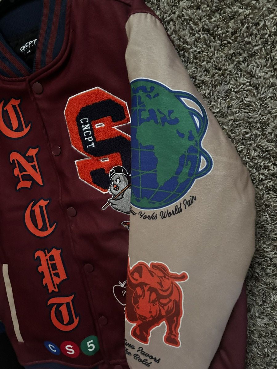 Other Concept Varsity Jacket Embroidered Patch Streetwear Bomber Size US L / EU 52-54 / 3 - 3 Thumbnail