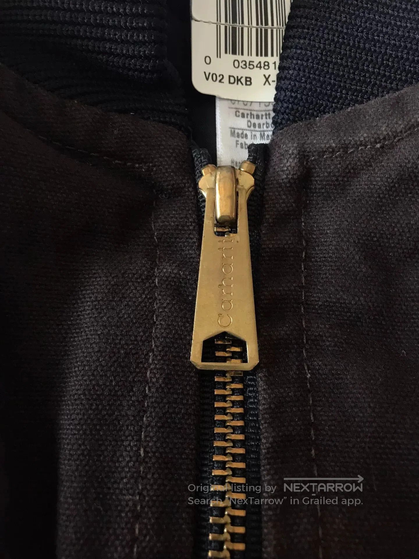 Carhartt Carhartt V02 Dark Brown Work Vest. Size US XL / EU 56 / 4 - 6 Thumbnail