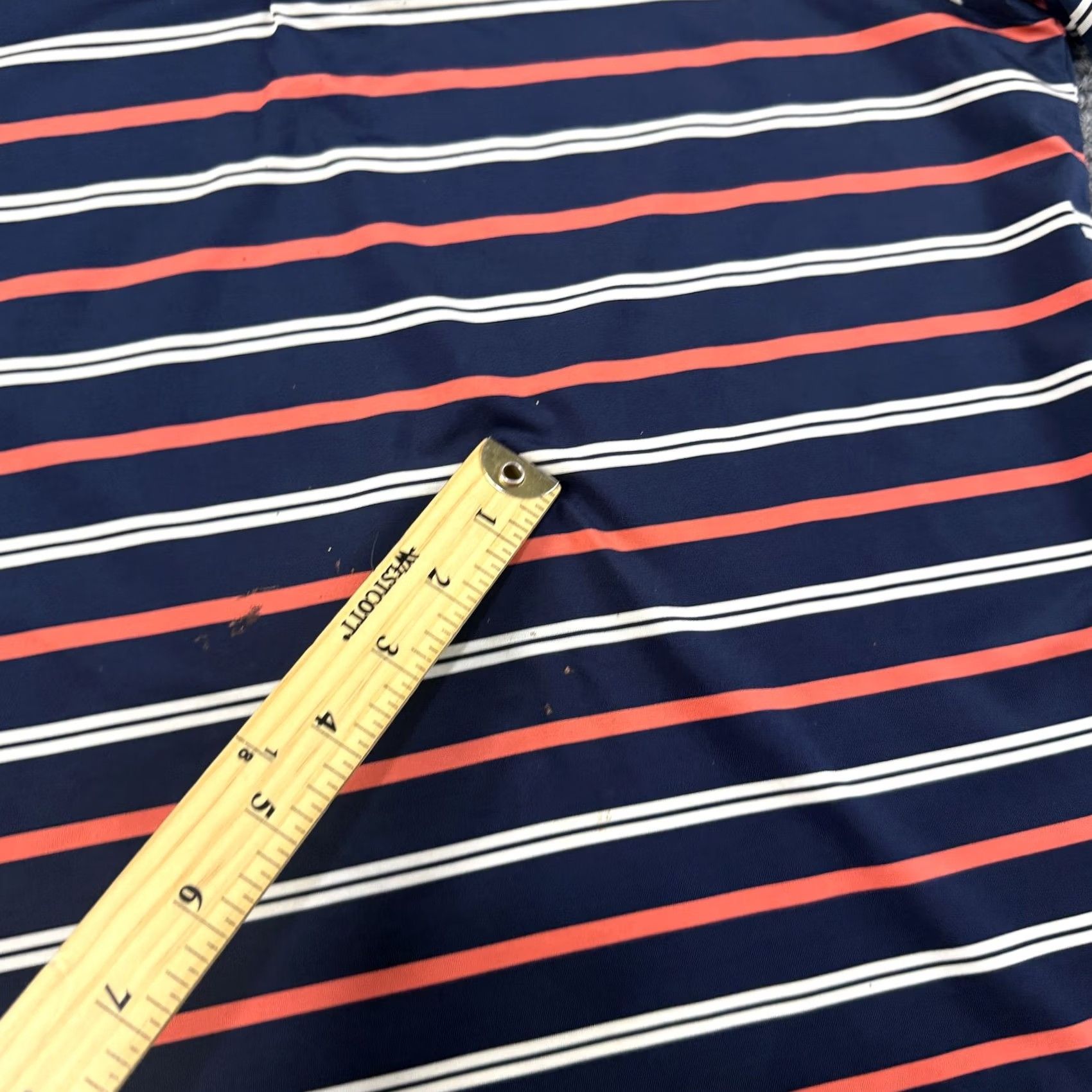 Ralph Lauren Ralph Lauren RLX Polo Shirt Mens Medium Blue Red White Striped Golf Performance Polo Shirt Size US M / EU 48-50 / 2 - 7 Thumbnail