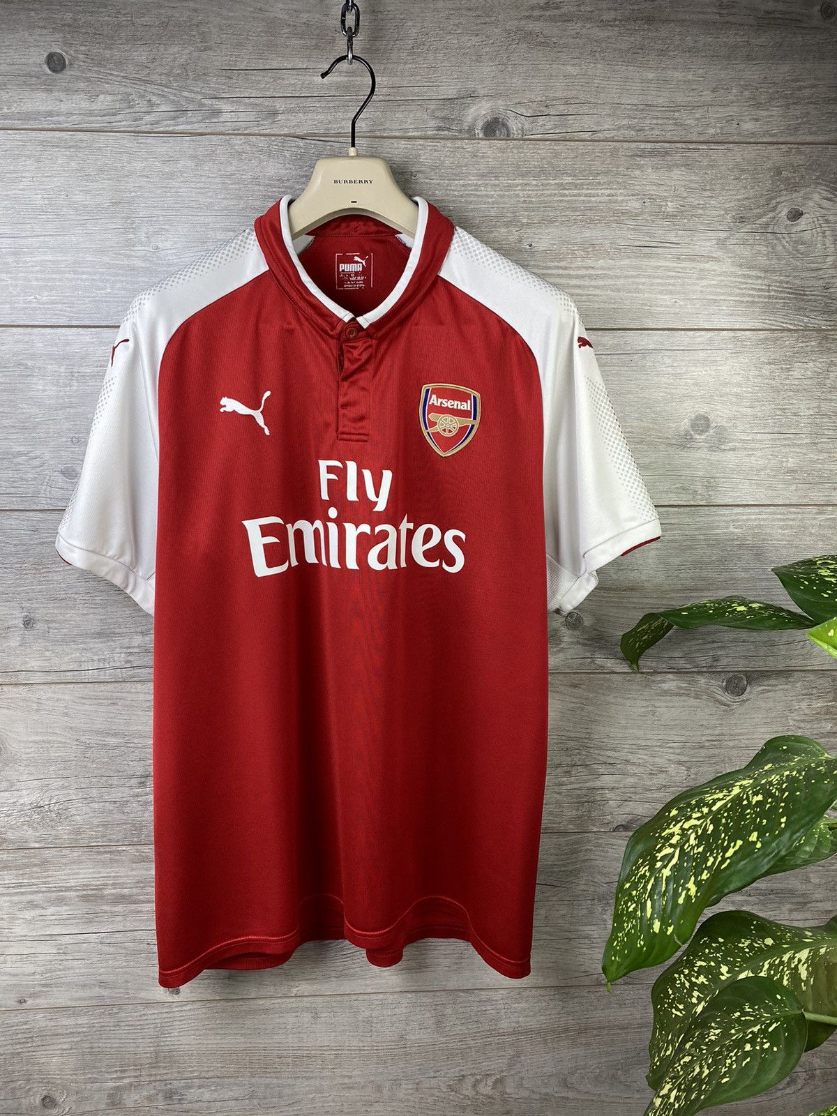 Puma × Vintage 🔥Vintage Arsenal Puma Soccer size XXL Size US XXL / EU 58 / 5 - 2 Thumbnail