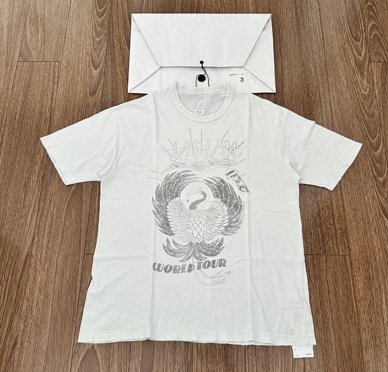 Visvim VISVIM 23AW JUMBO TEE CRASH WORLD TOUR shirt - DMC | Grailed