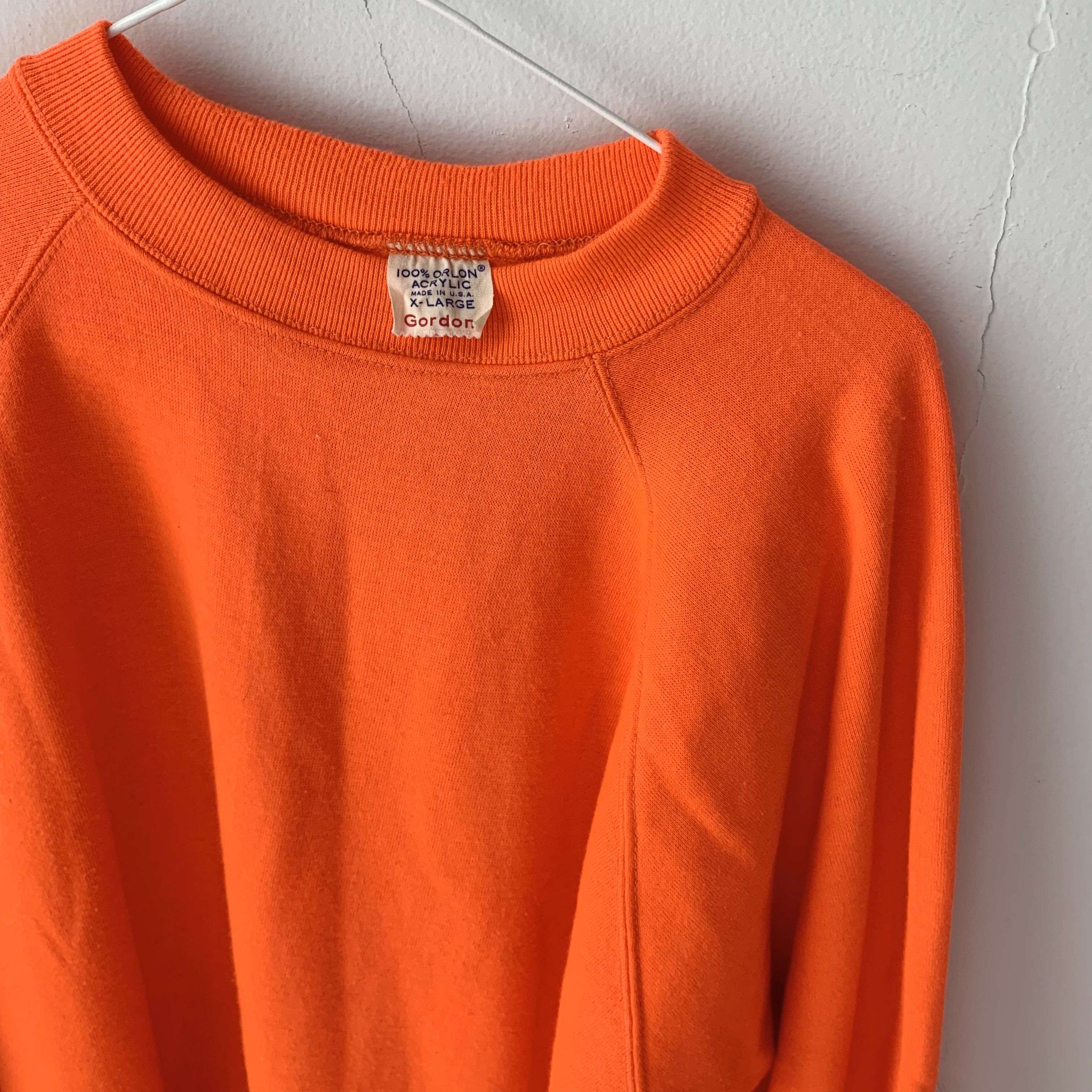 Other vintage 70s (60s?) lightweight hunter orange sweatshirt Size US L / EU 52-54 / 3 - 1 Thumbnail