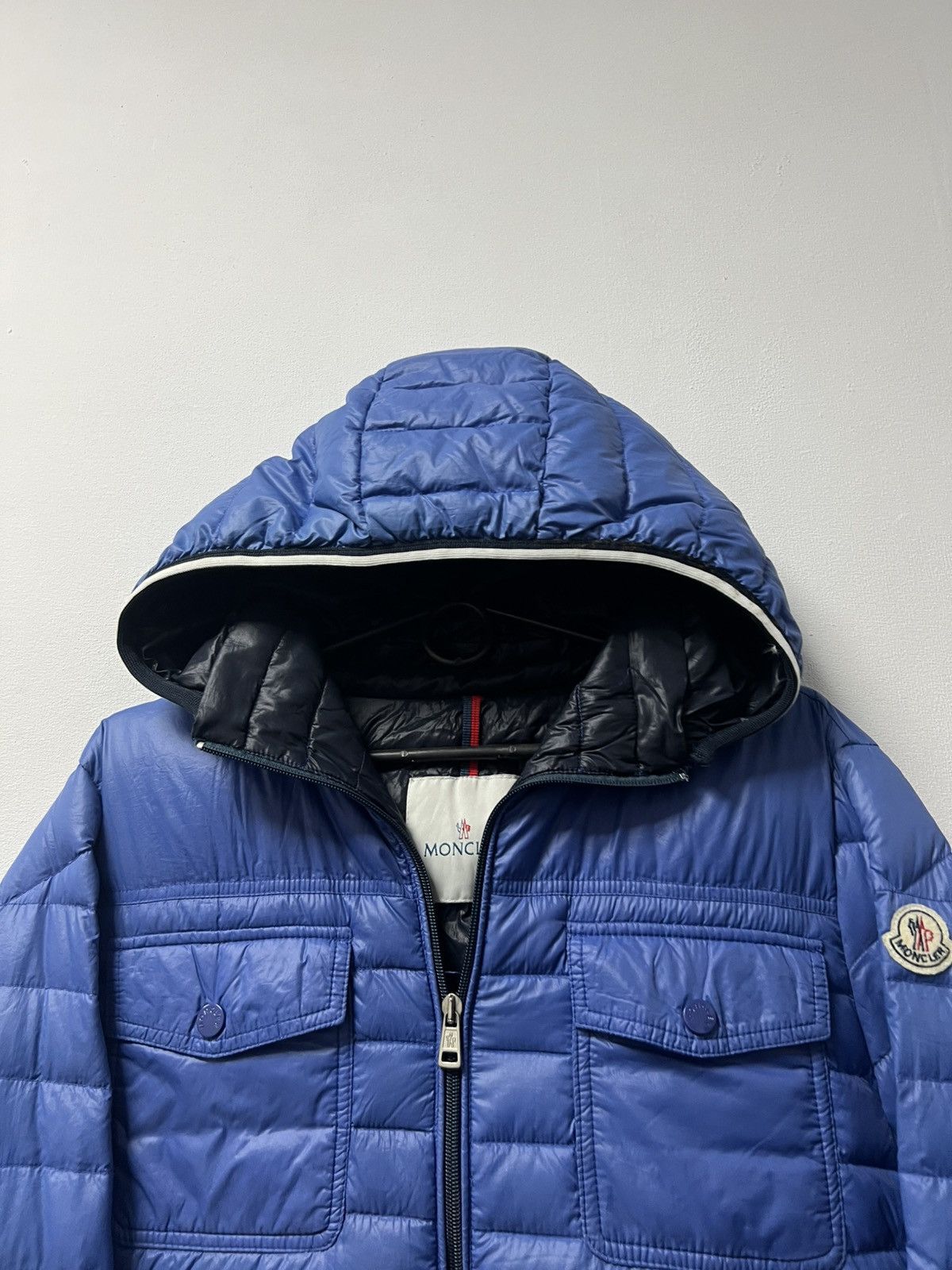 Moncler Moncler Puffer Jacket Blue Size US S / EU 44-46 / 1 - 2 Thumbnail