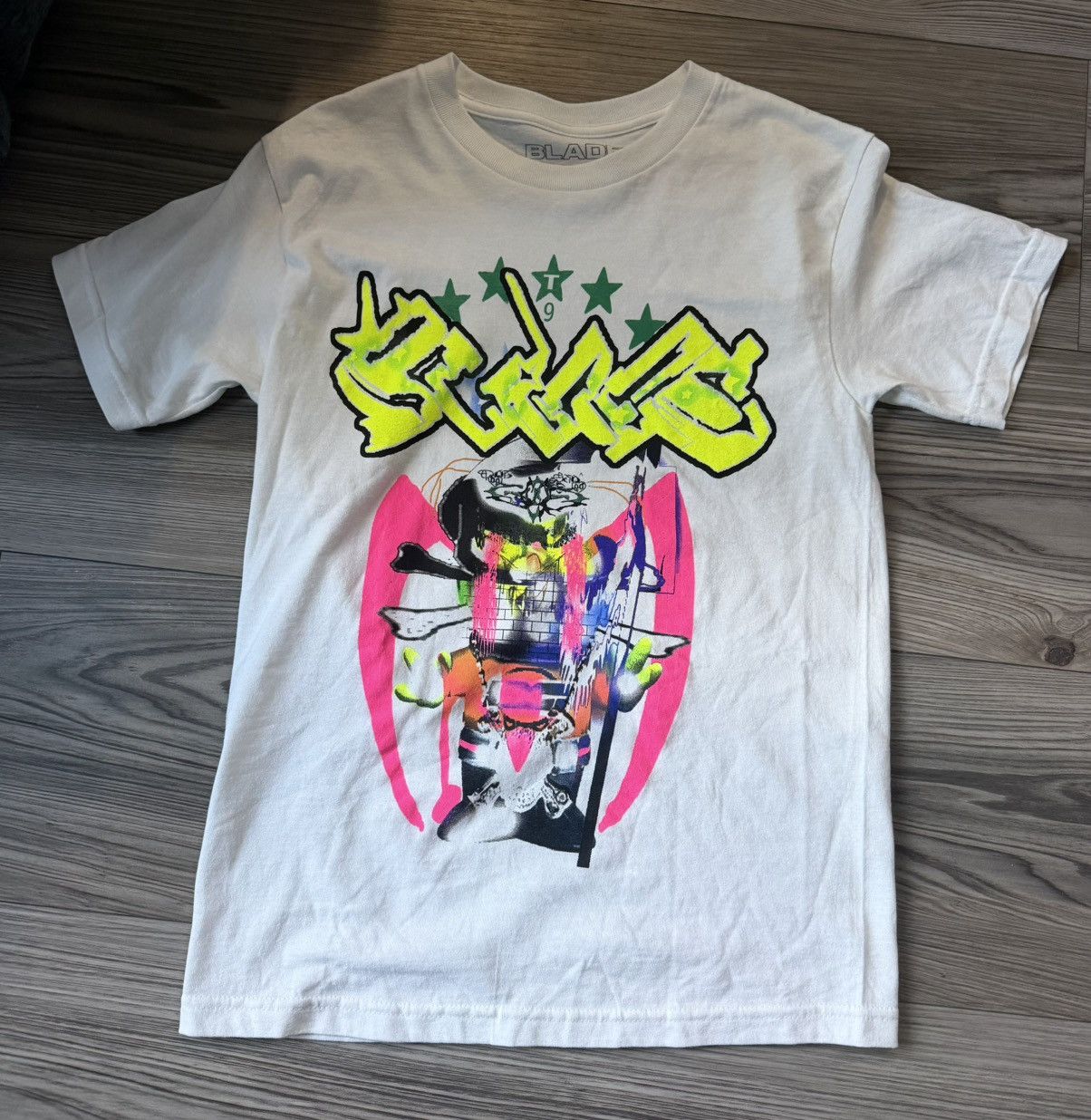 Drain Gang × Sad Boys Bladee Drain Gang Virus Tee Size Small Size US S / EU 44-46 / 1 - 1 Thumbnail