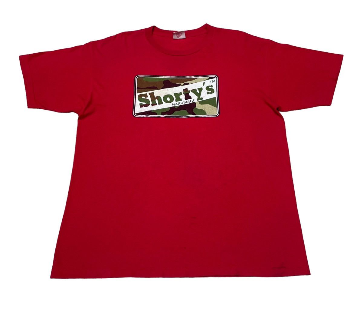 Vintage Vintage Brand Shortys Skateboard T-Shirt 1990s Size US XL / EU 56 / 4 - 1 Thumbnail
