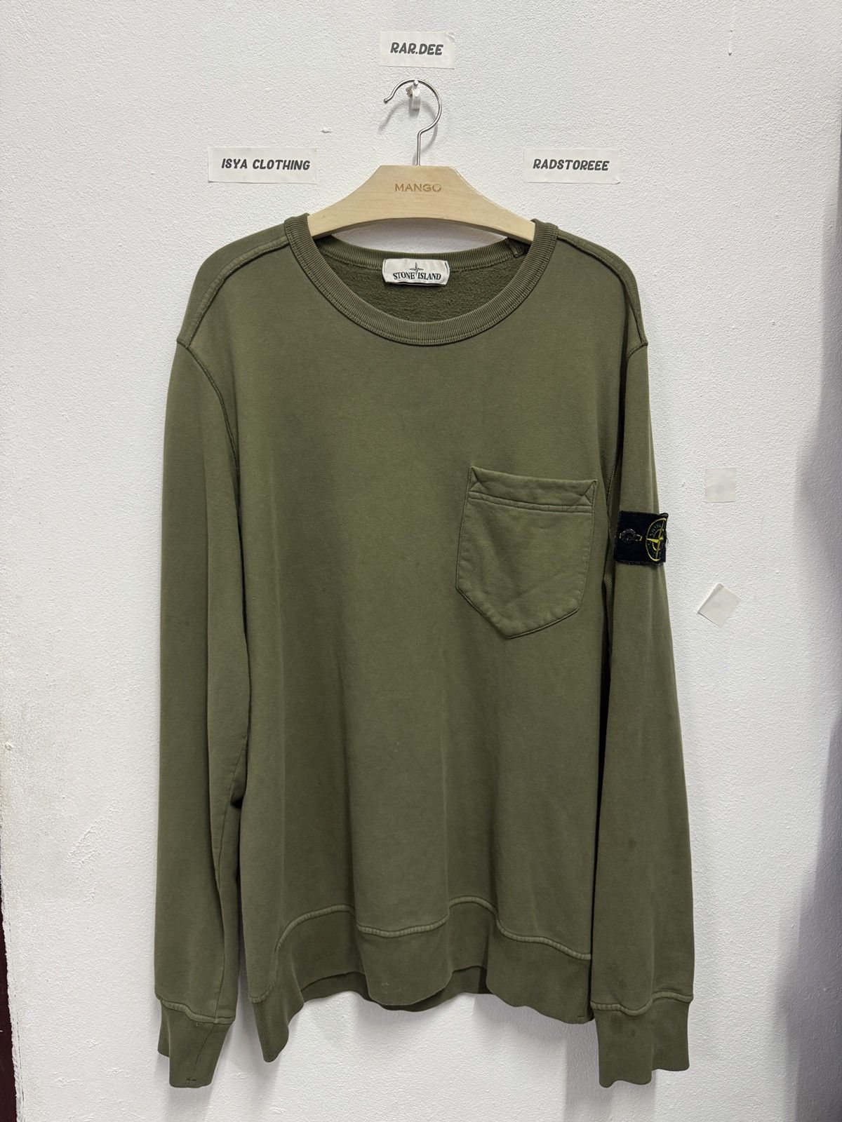 Stone Island Stone Island Pocket Sweatshirt Size US L / EU 52-54 / 3 - 1 Thumbnail