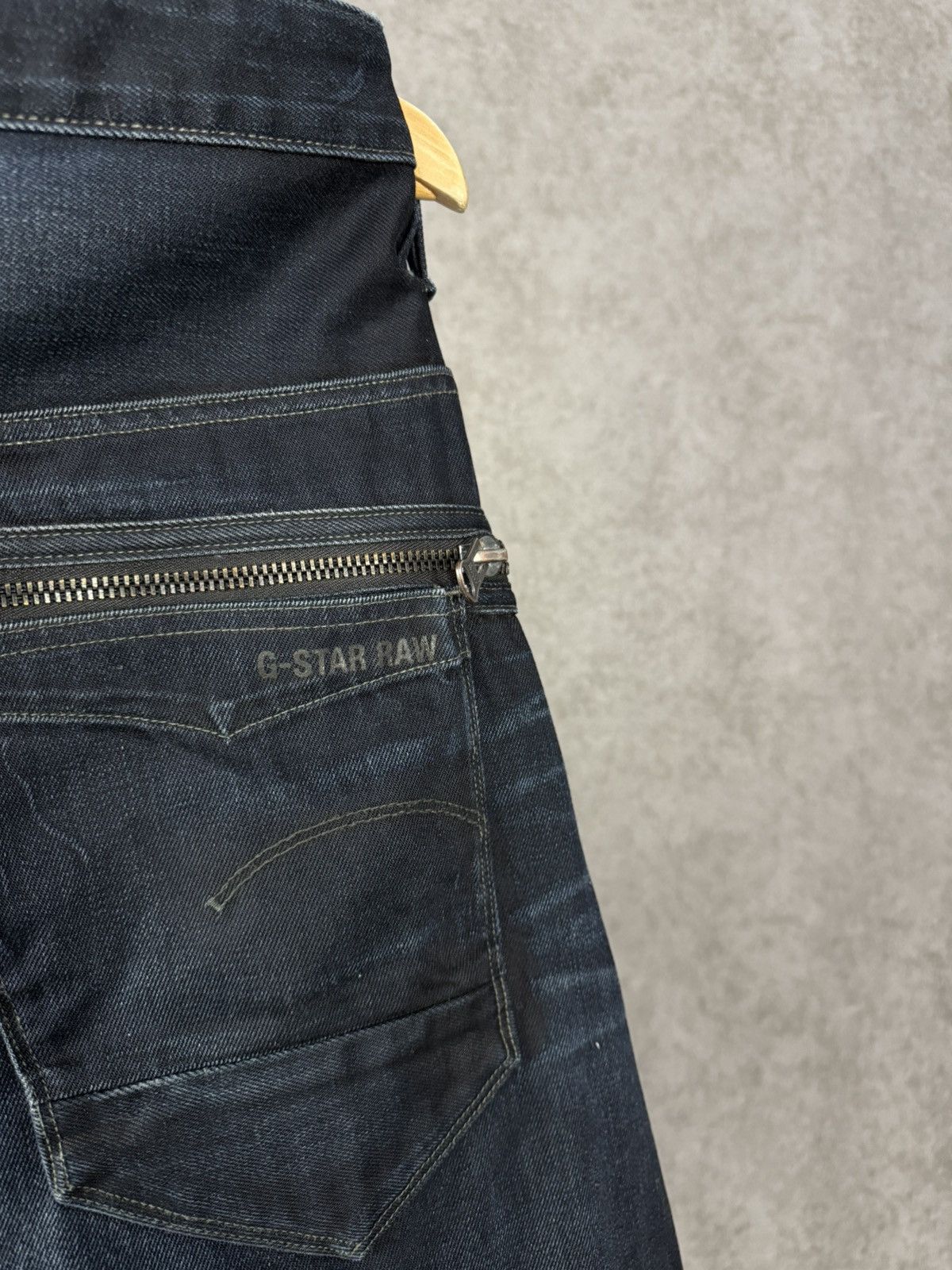 G-Star G Star Raw asymmetric designer jeans Size US 36 / EU 52 - 8 Thumbnail