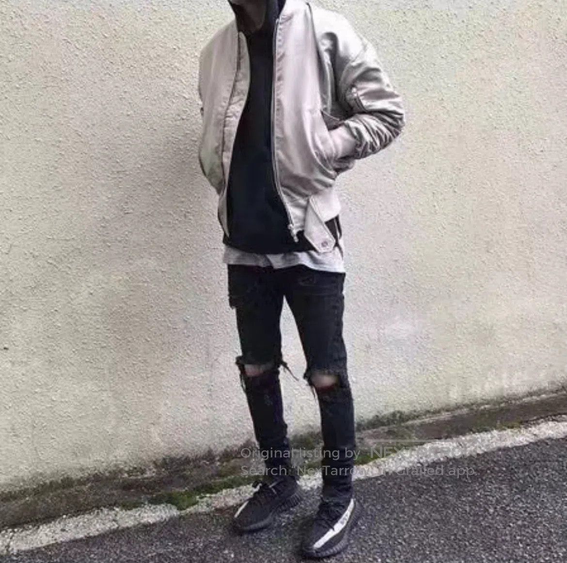 Fear of God FEAR OF GOD Destroyed Black Denim Pants Size US 29 - 8 Thumbnail