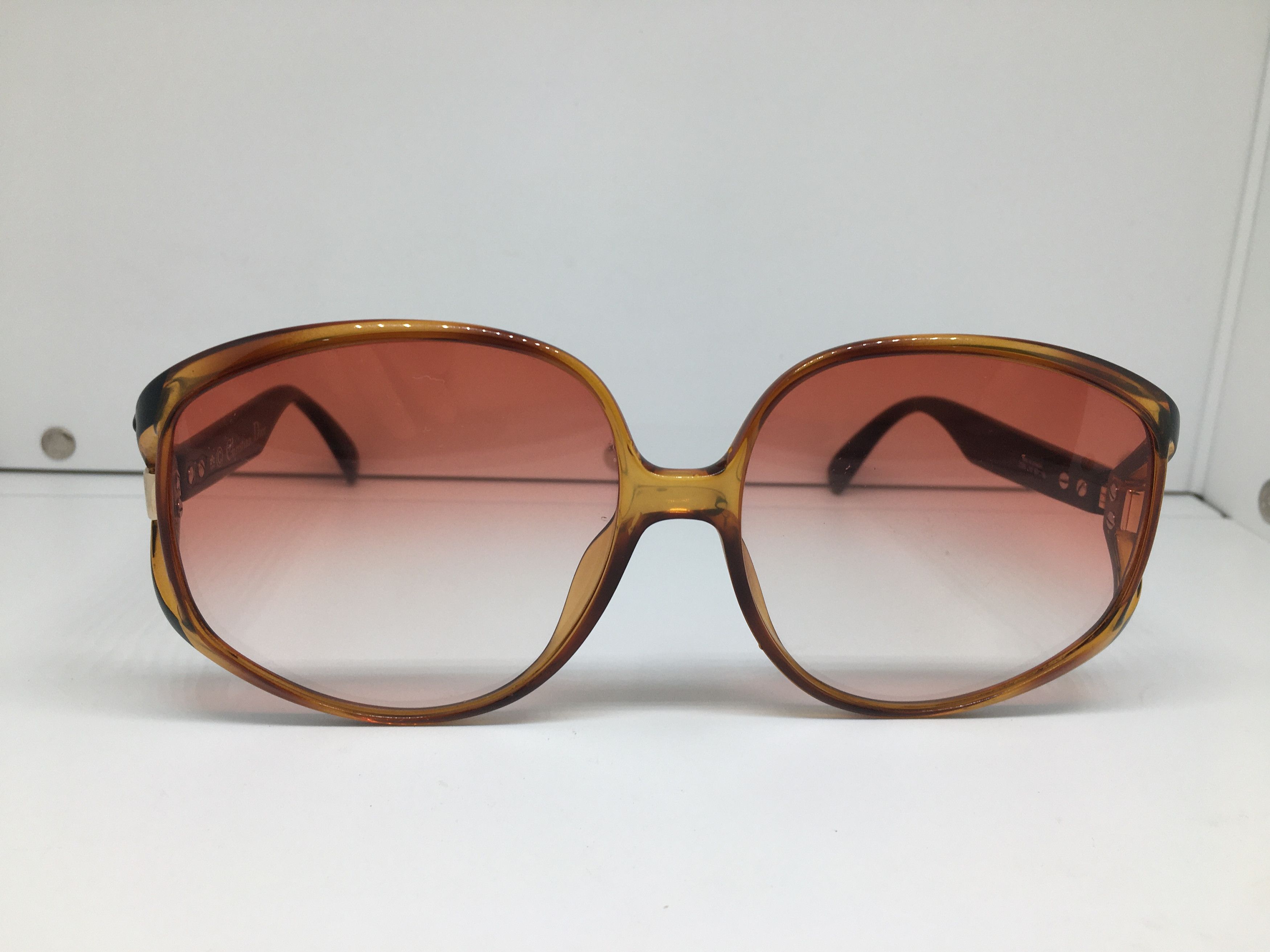 Dior Vintage 80s Christian Dior 2320 Oversize Sunglasses Germany Size ONE SIZE - 2 Thumbnail
