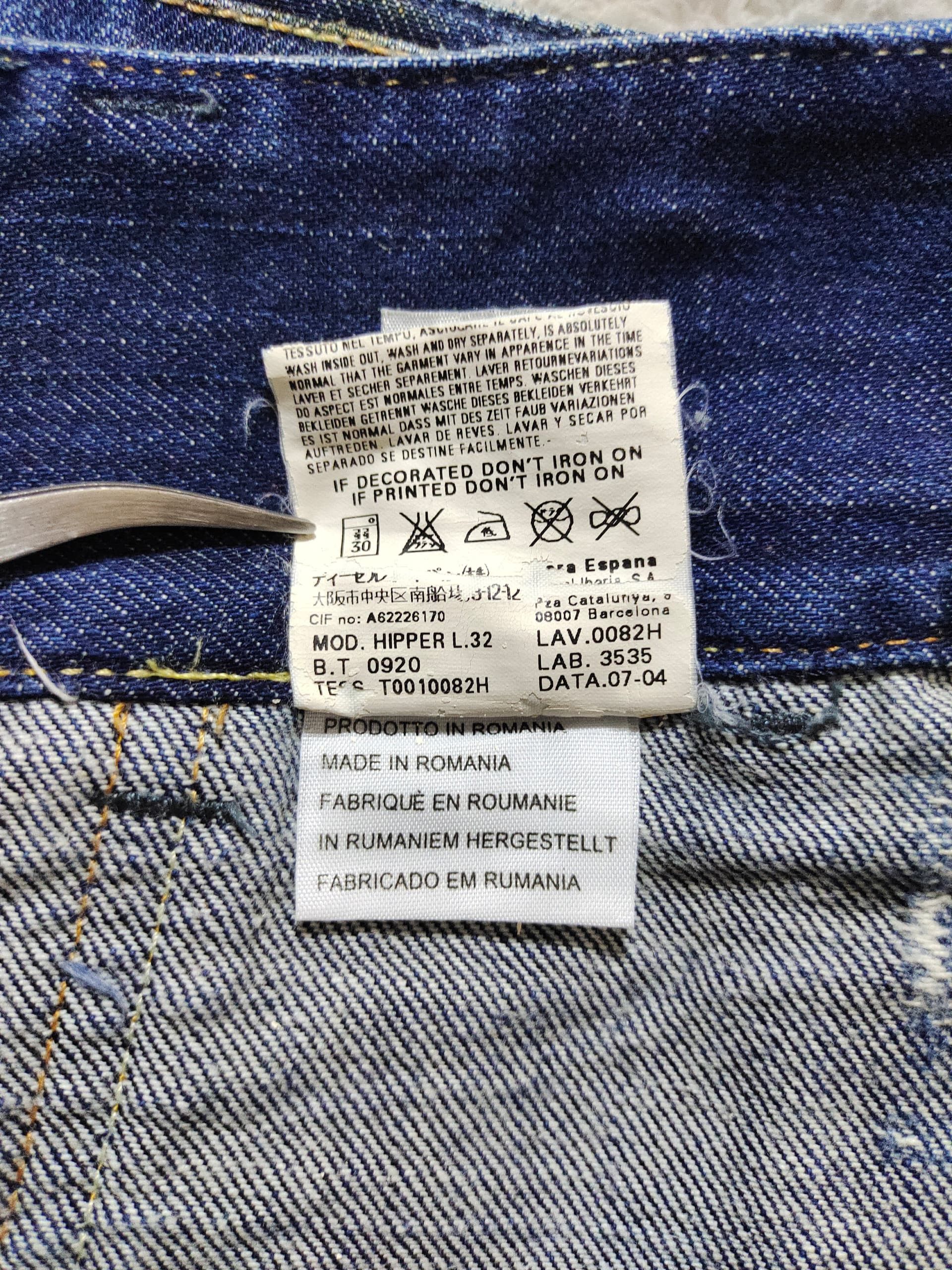 Diesel DIESEL FLARE BOOT CUT JEANS DISTRESSED SIZE 30 Size 30" / US 8 / IT 44 - 11 Thumbnail