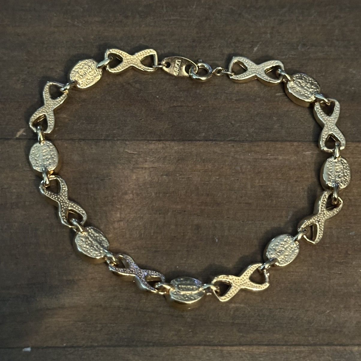 Other Vintage Avon purple gemstone infinity link bracelet Size ONE SIZE - 5 Thumbnail