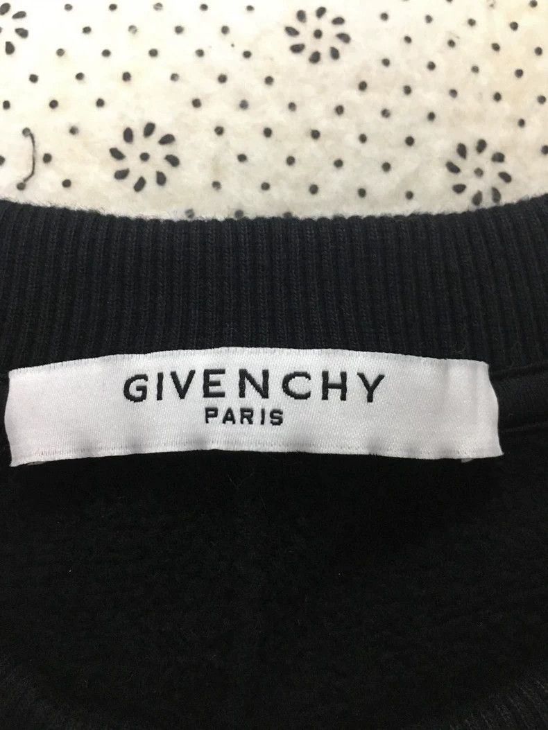Givenchy Givenchy Black Fawn Printed Fleece Hooded Sweatshirt, Size Size US L / EU 52-54 / 3 - 3 Thumbnail
