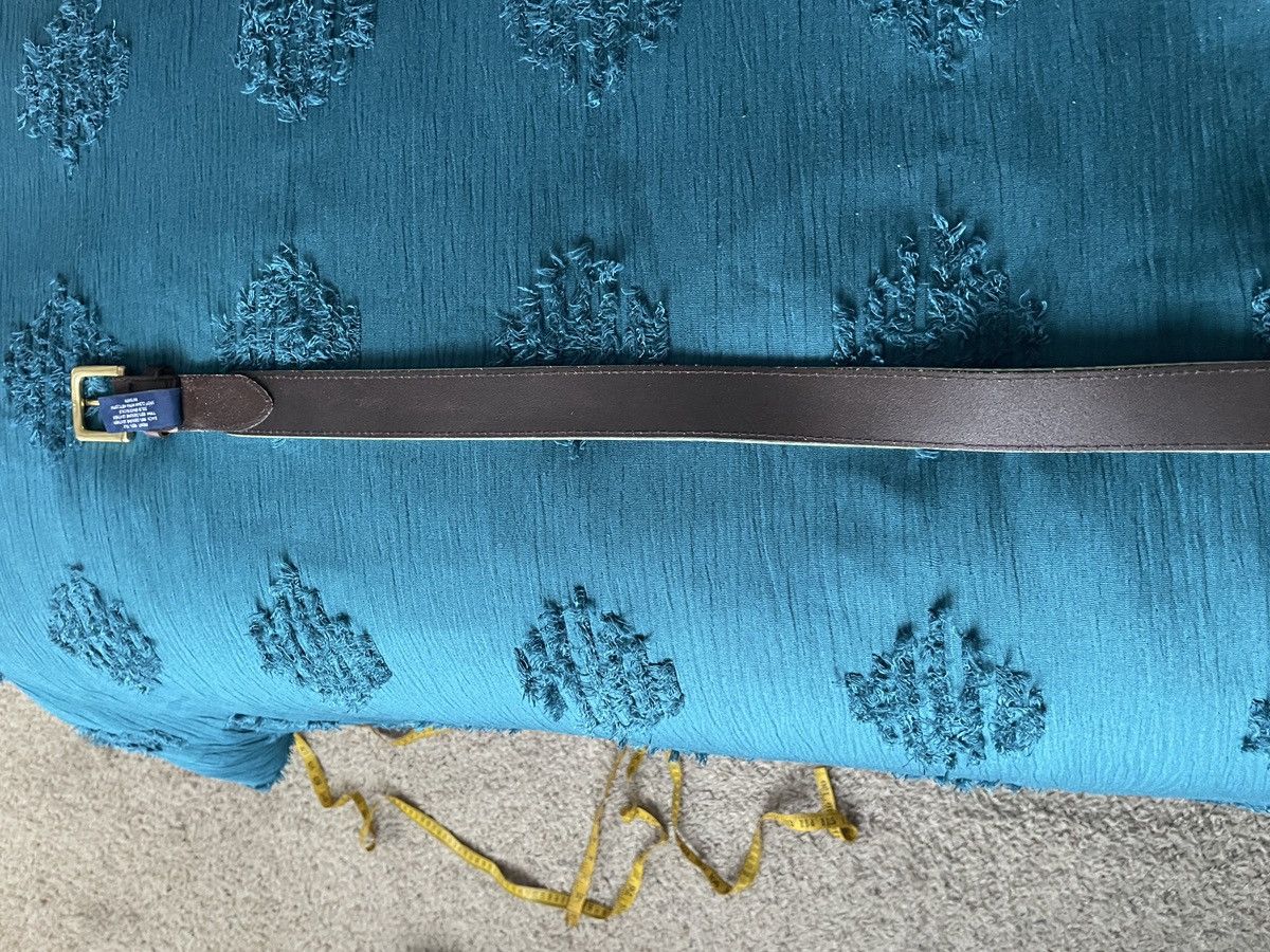 Vineyard Vines Silk & Leather Preppy Whales belt Size ONE SIZE - 6 Thumbnail