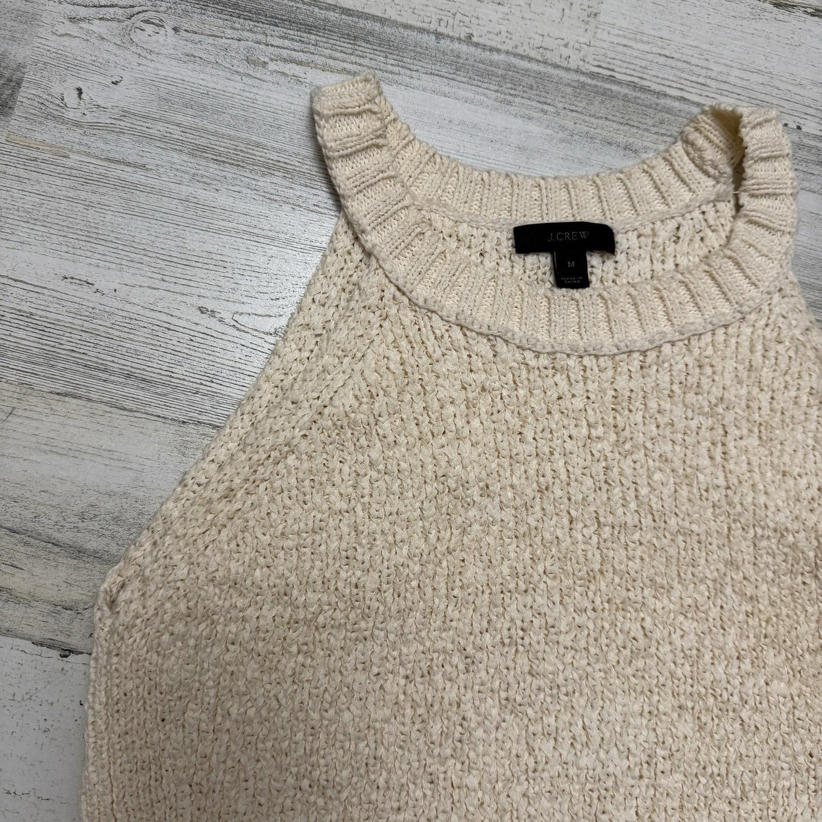 J.Crew J.Crew Sweater Tank Textured Boho Indie Medium Size M / US 6-8 / IT 42-44 - 7 Thumbnail