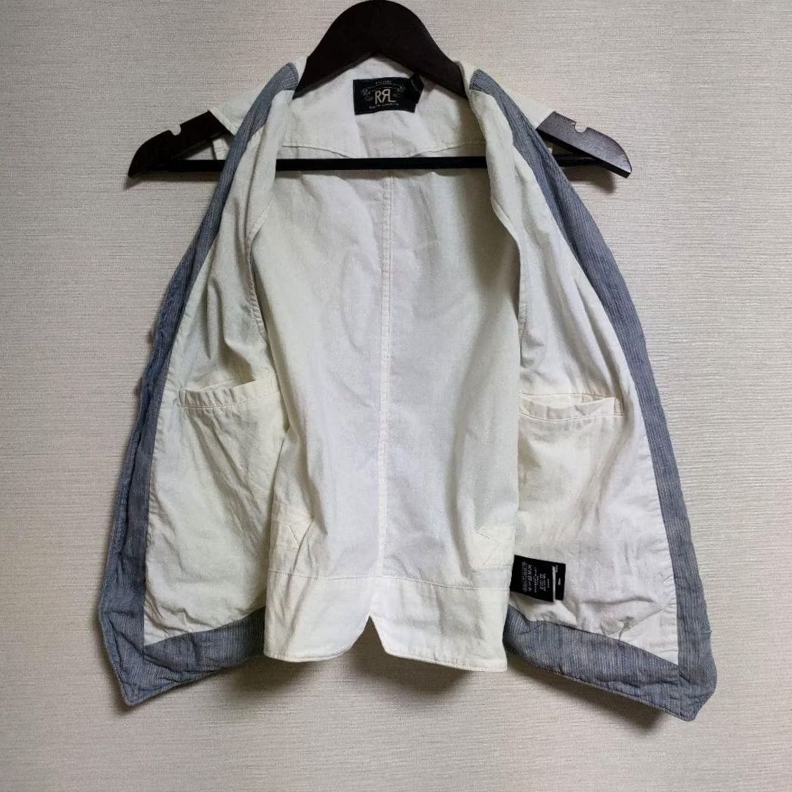 Ralph Lauren RRL RALPH LAUREN Indigo Linen Vest Men Multicolor Size XS Size US XS / EU 42 / 0 - 3 Thumbnail