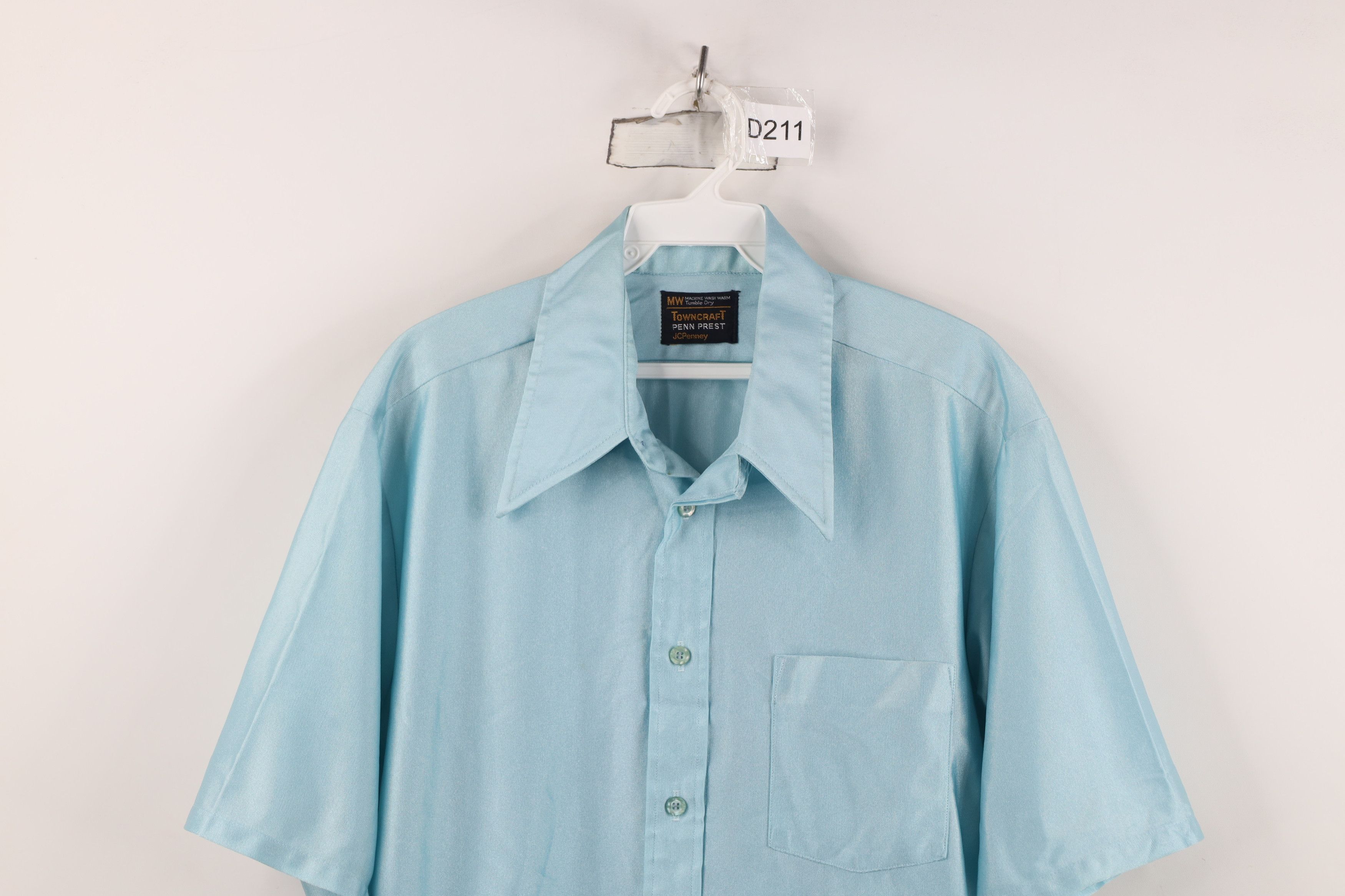 Vintage Vintage 60s 70s Streetwear Short Sleeve Collared Shirt Size US M / EU 48-50 / 2 - 2 Thumbnail