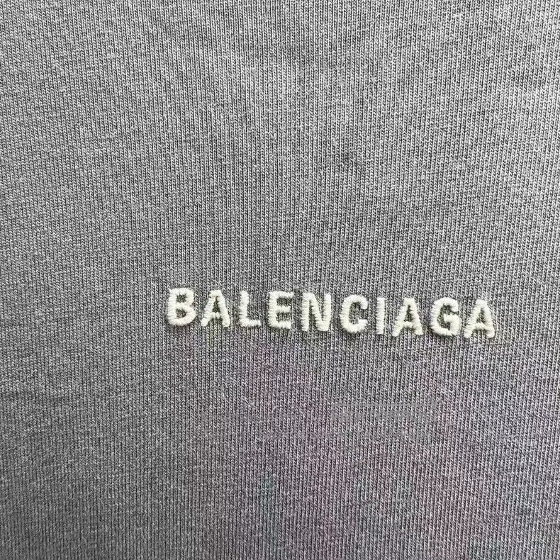 Balenciaga Balenciaga Chest Embroidered Logo Haze Blue Gradient Short Size US XS / EU 42 / 0 - 3 Thumbnail