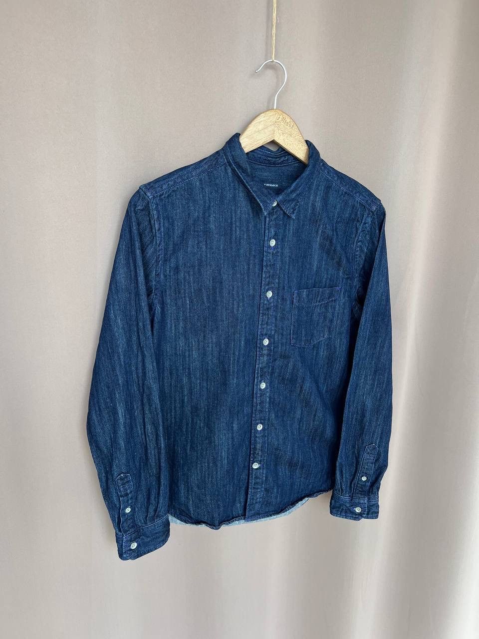 URBAN RESEARCH DOORS Urban Research Denim Button Shirt Mens Size 38 or S Japanese Size US S / EU 44-46 / 1 - 5 Thumbnail