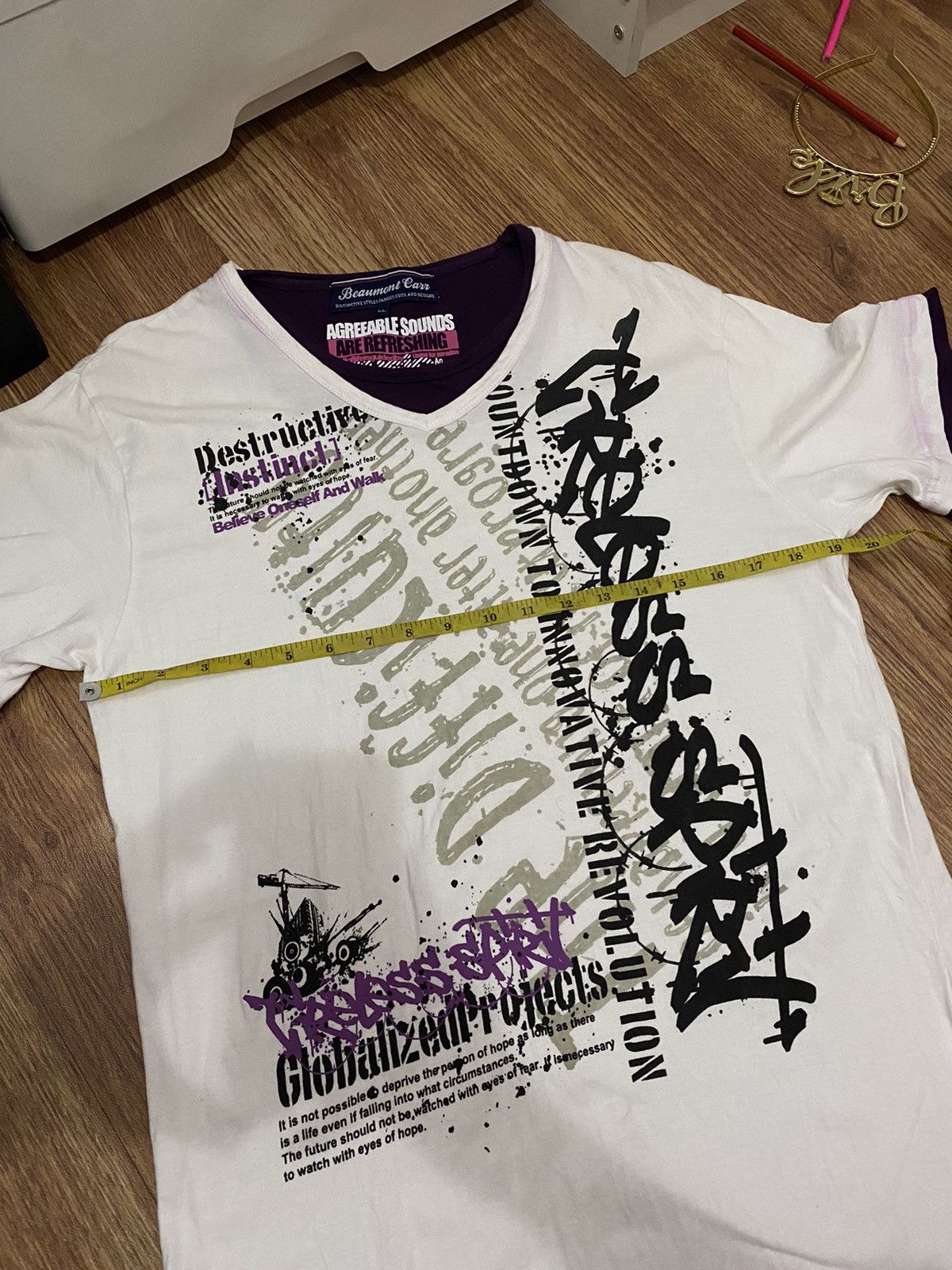 Hysteric Glamour × If Six Was Nine × Japanese Brand Y2k Beaumont carr ifsixwasnine tshirt Size US L / EU 52-54 / 3 - 10 Thumbnail