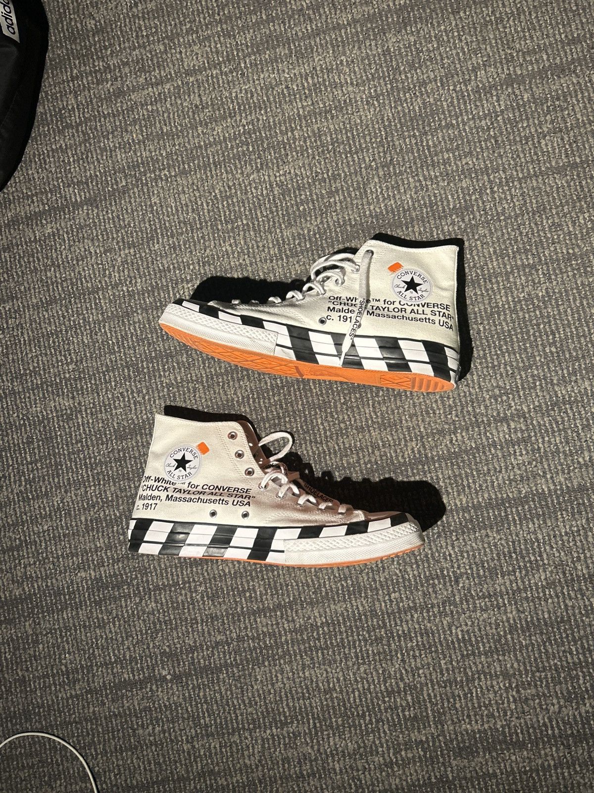 Off-White × Virgil Abloh Off-White x Converse Chuck Taylor All-Star 70s Size US 13 / EU 46 - 4 Thumbnail
