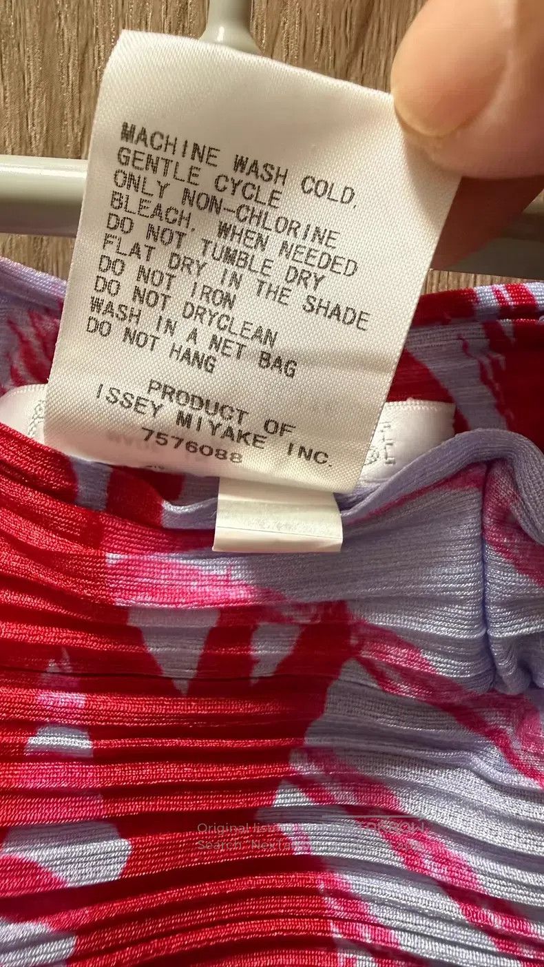 Issey Miyake Issey Miyake size:3 Red Pants Size 31" - 9 Thumbnail