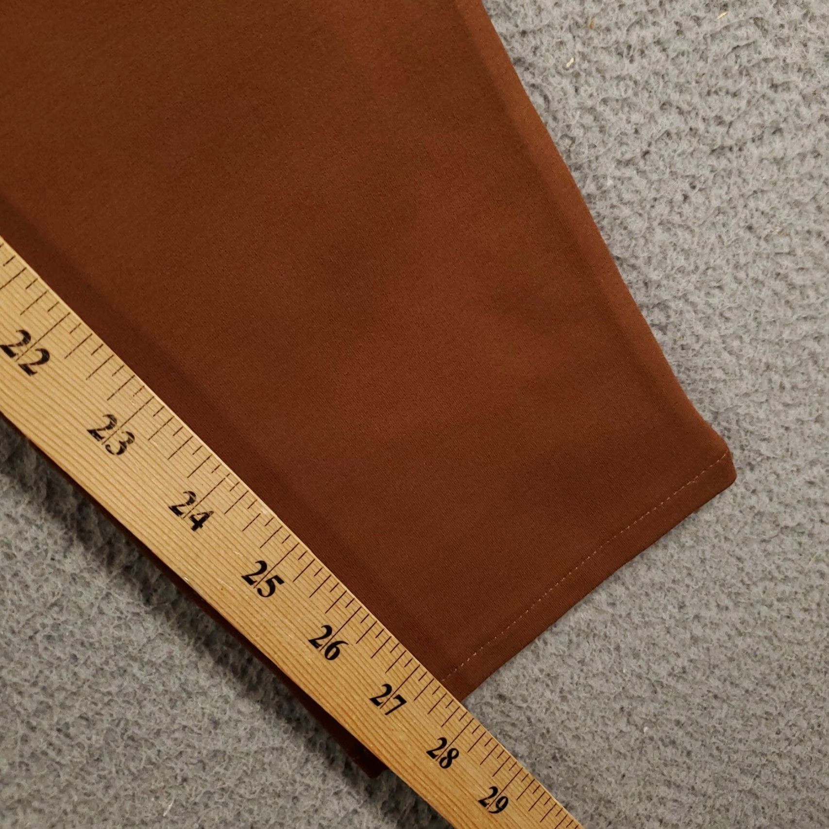 Vintage VINTAGE Chico's Womens Slim Ankle Pants 2XS Brown Ponte Casual Stretch City Fall Size 26" / US 2 / IT 38 - 4 Thumbnail