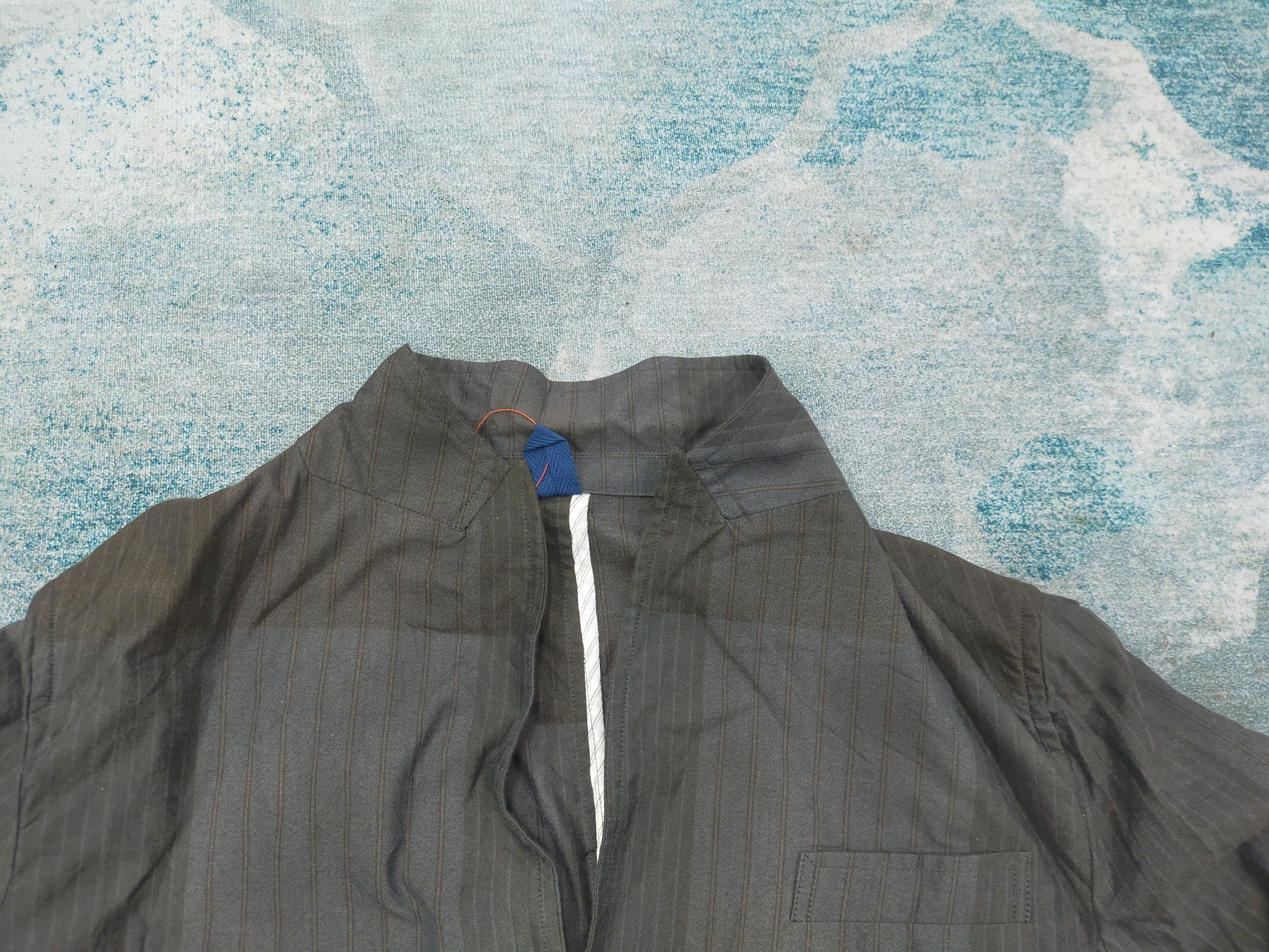 Designer × Japanese Brand × Ts(S) Takuji Suzuki ts(s) jacket like simple checkereda blazer Size 40S - 8 Thumbnail