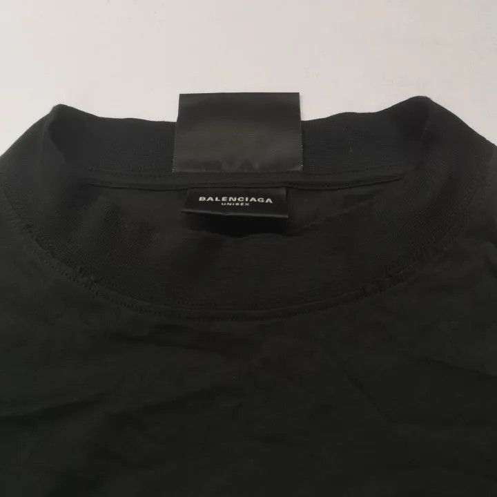 Balenciaga Balenciaga Balenciaga SS23 Black Graphic Short Sleeve TShi Size US M / EU 48-50 / 2 - 3 Thumbnail