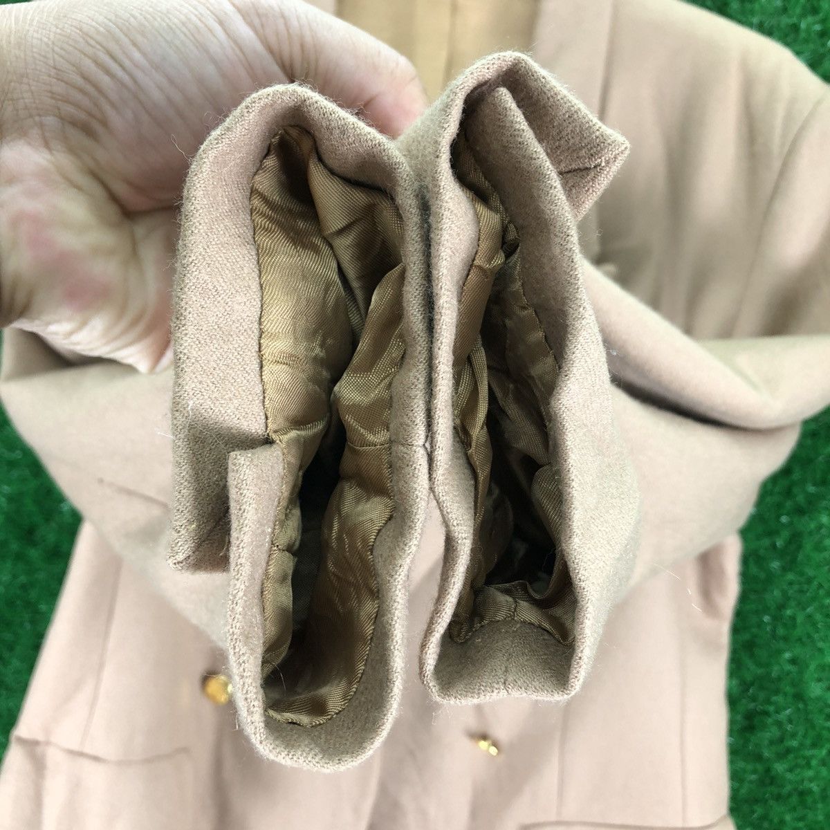 Burberry Vintage 90's Burberrys Blazer Double Breasted Gold Button Size US S / EU 44-46 / 1 - 10 Thumbnail