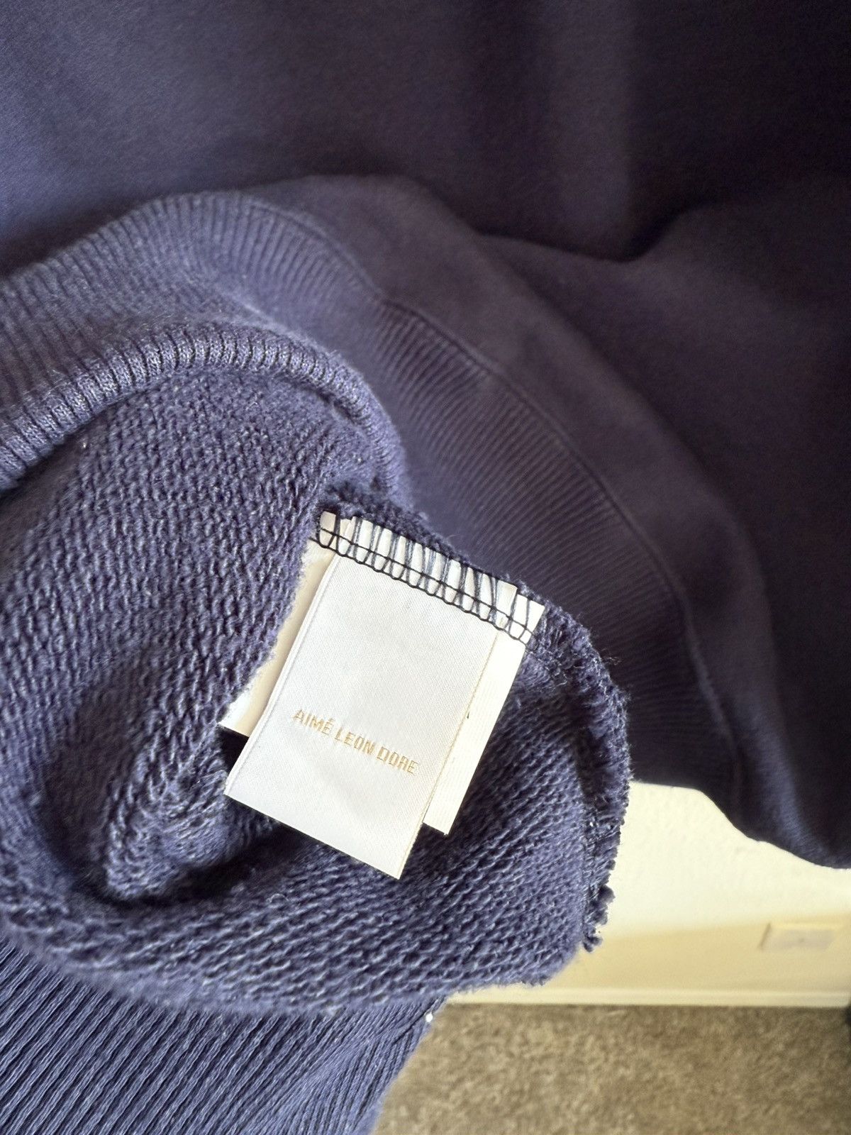 Aime Leon Dore Aime Leon Dore Unisphere Hoodie Navy Blue/Yellow Size US L / EU 52-54 / 3 - 6 Thumbnail